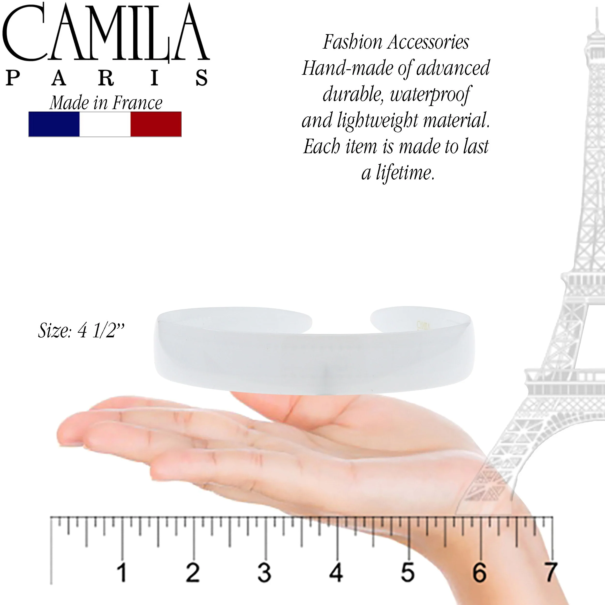 Camila Paris Classic Comfort Flexible Headband 0.75" Wide - Image 10