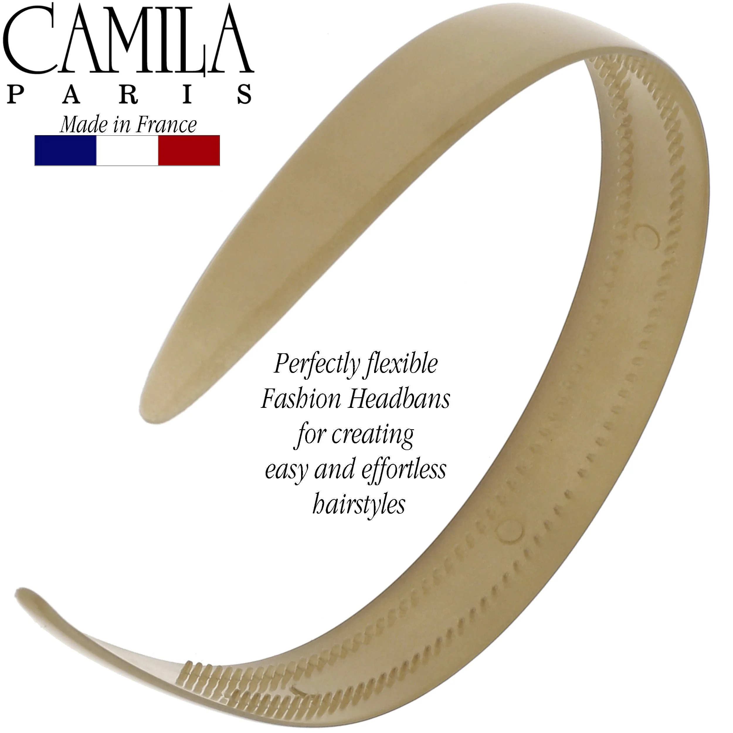 Camila Paris Classic Comfort Flexible Headband 0.75" Wide - Image 15