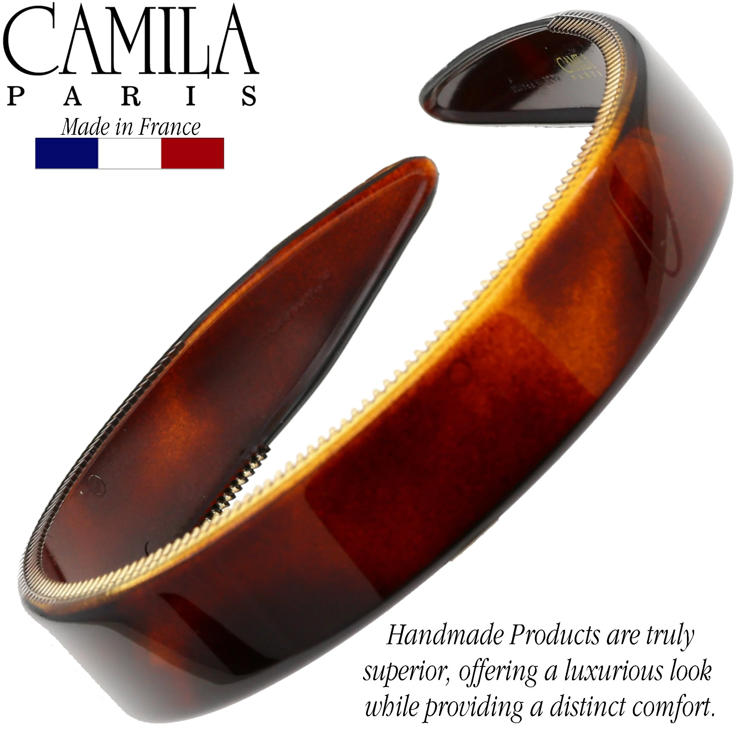 Camila Paris Classic Comfort Flexible Headband 0.75" Wide - Image 3