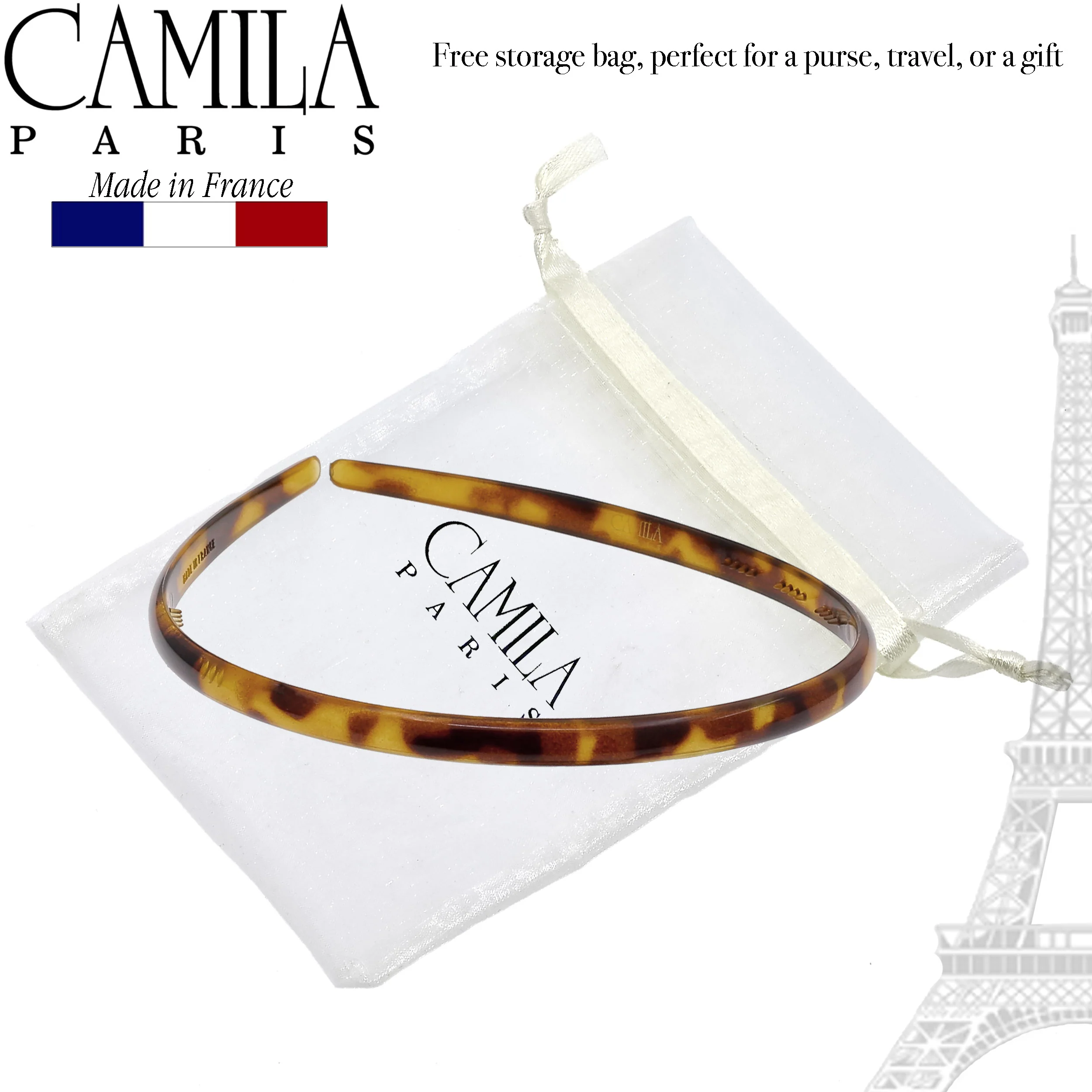 Camila Paris Classic Comfort Flexible Thin Headband - Image 5