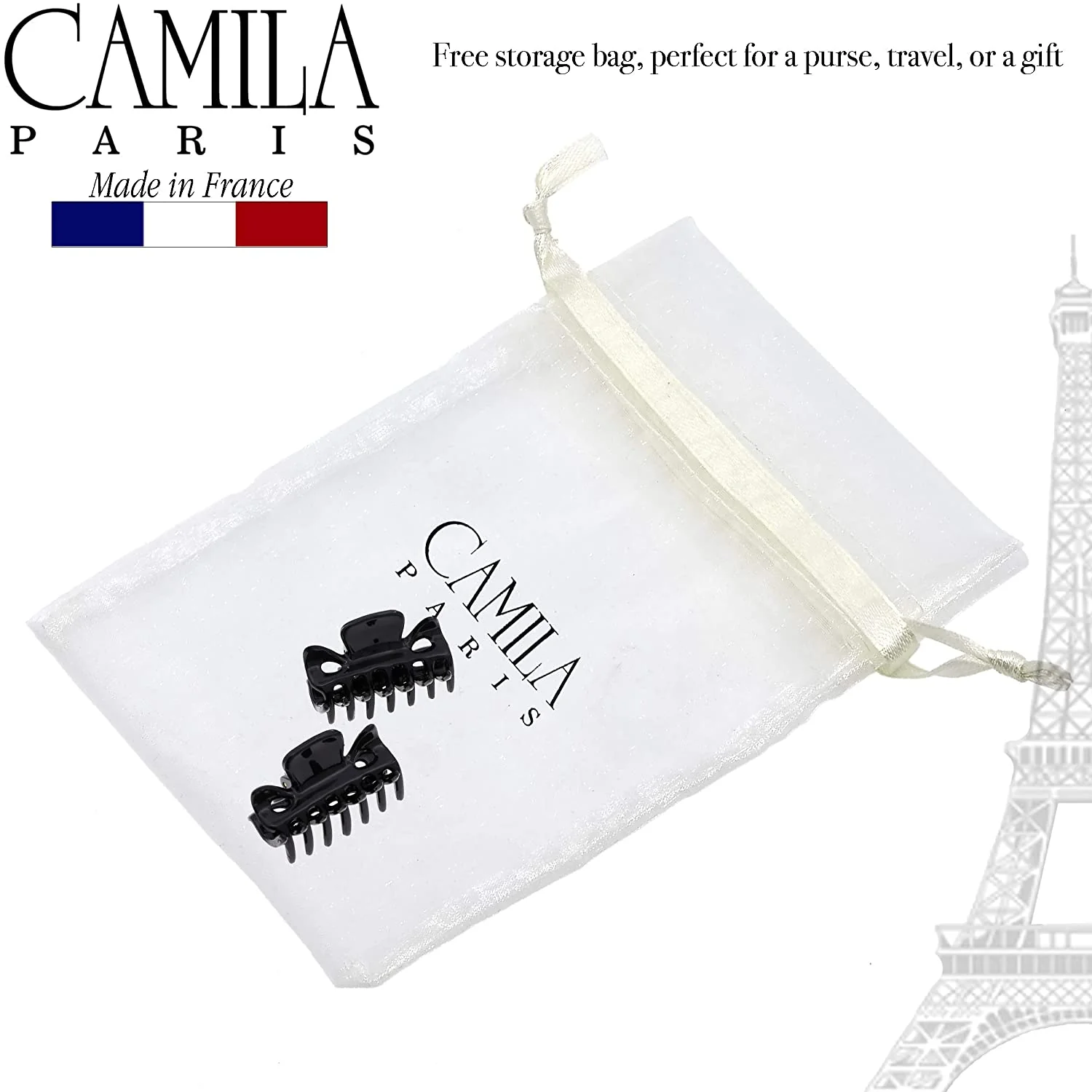 Camila Paris Classic Elizabeth Hair Clip Pair - Image 12