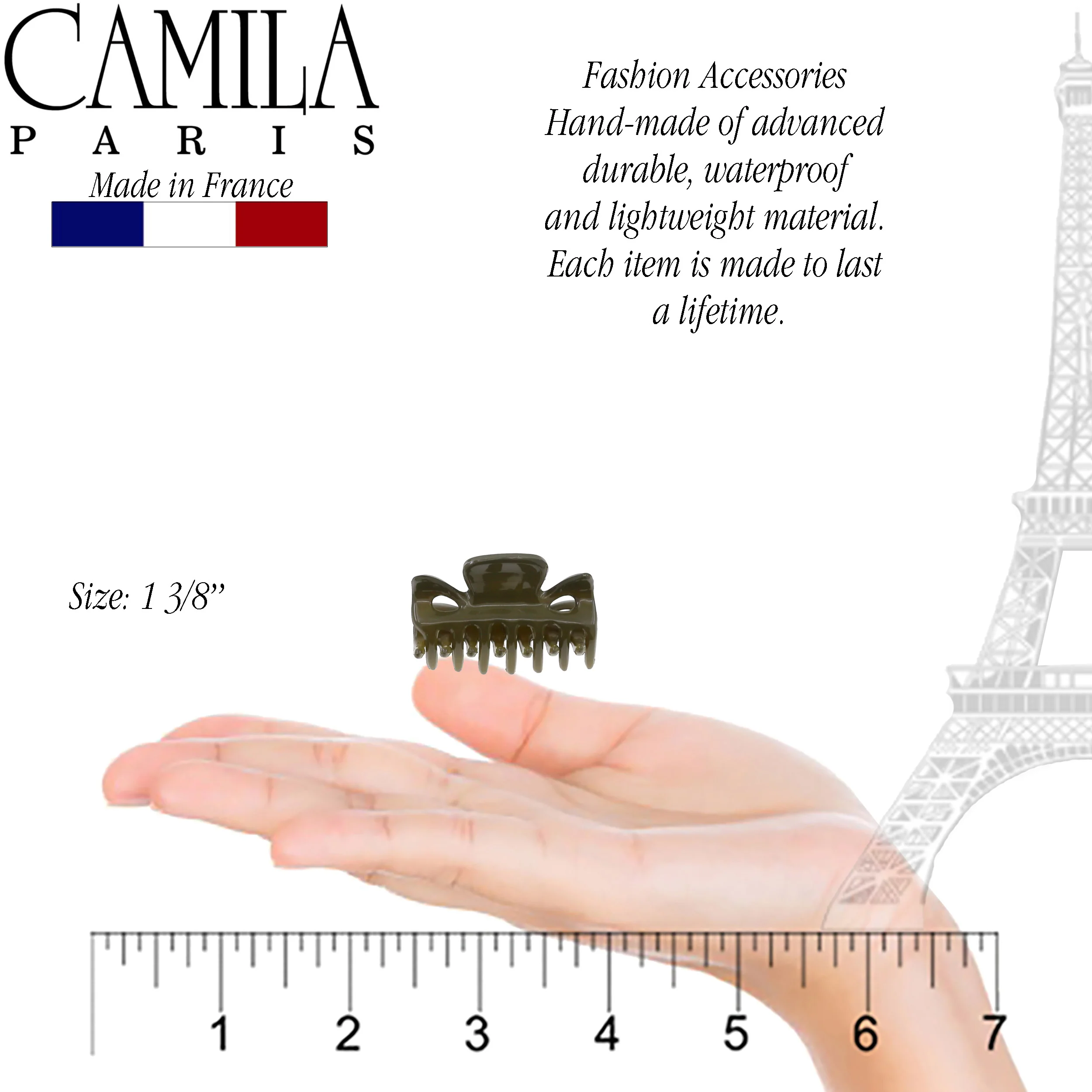 Camila Paris Classic Elizabeth Hair Clip Pair - Image 14