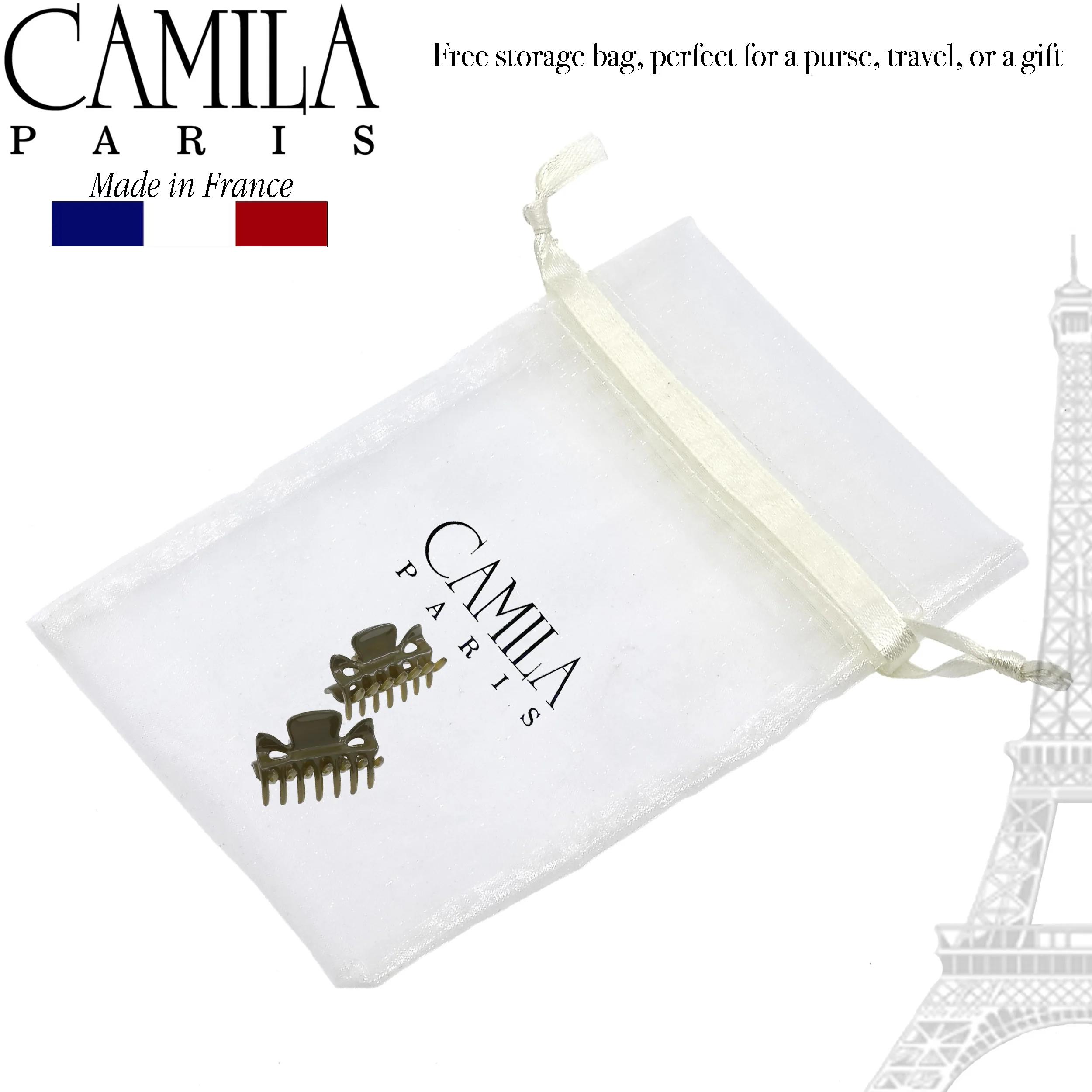 Camila Paris Classic Elizabeth Hair Clip Pair - Image 16