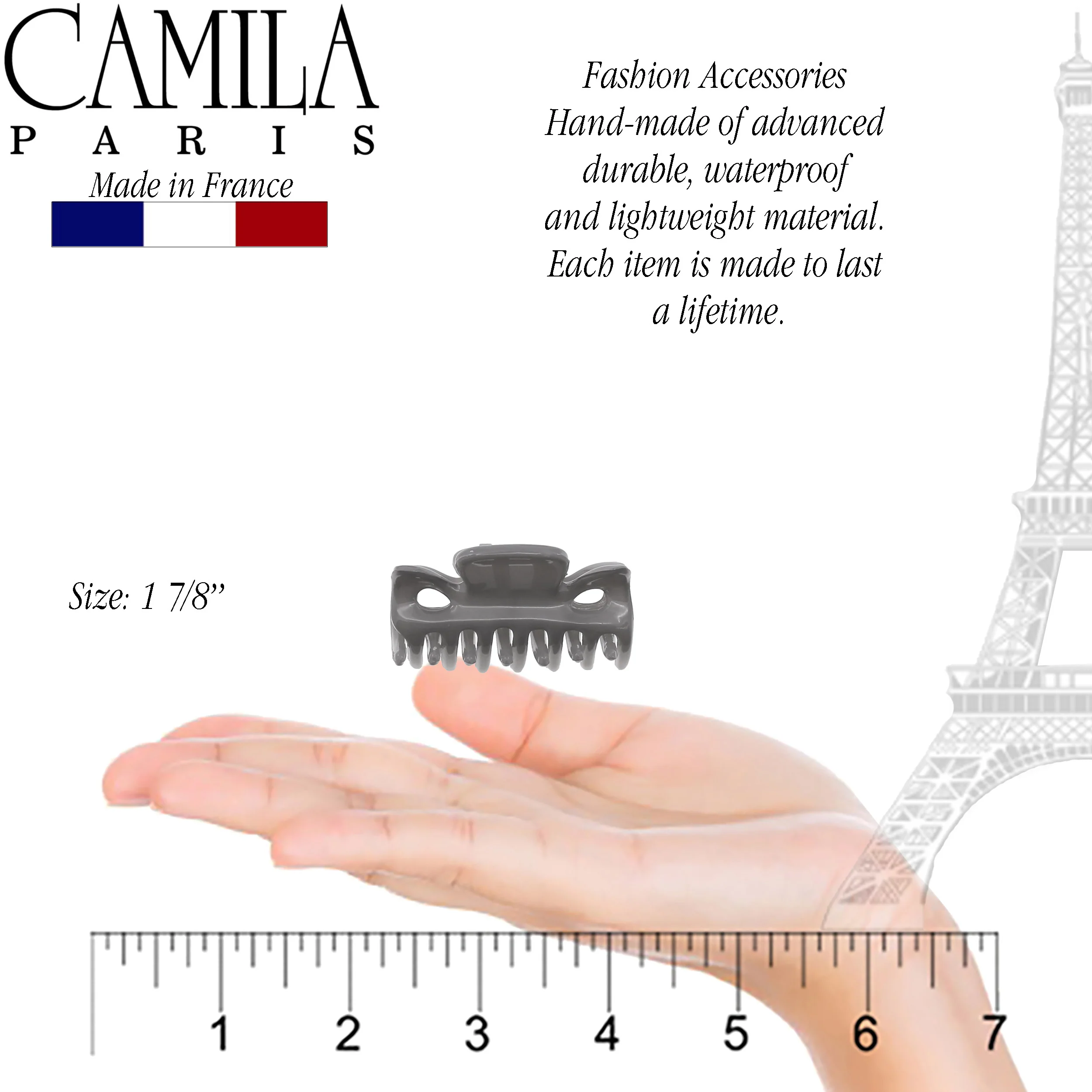 Camila Paris Classic Elizabeth Hair Clip Pair - Image 18