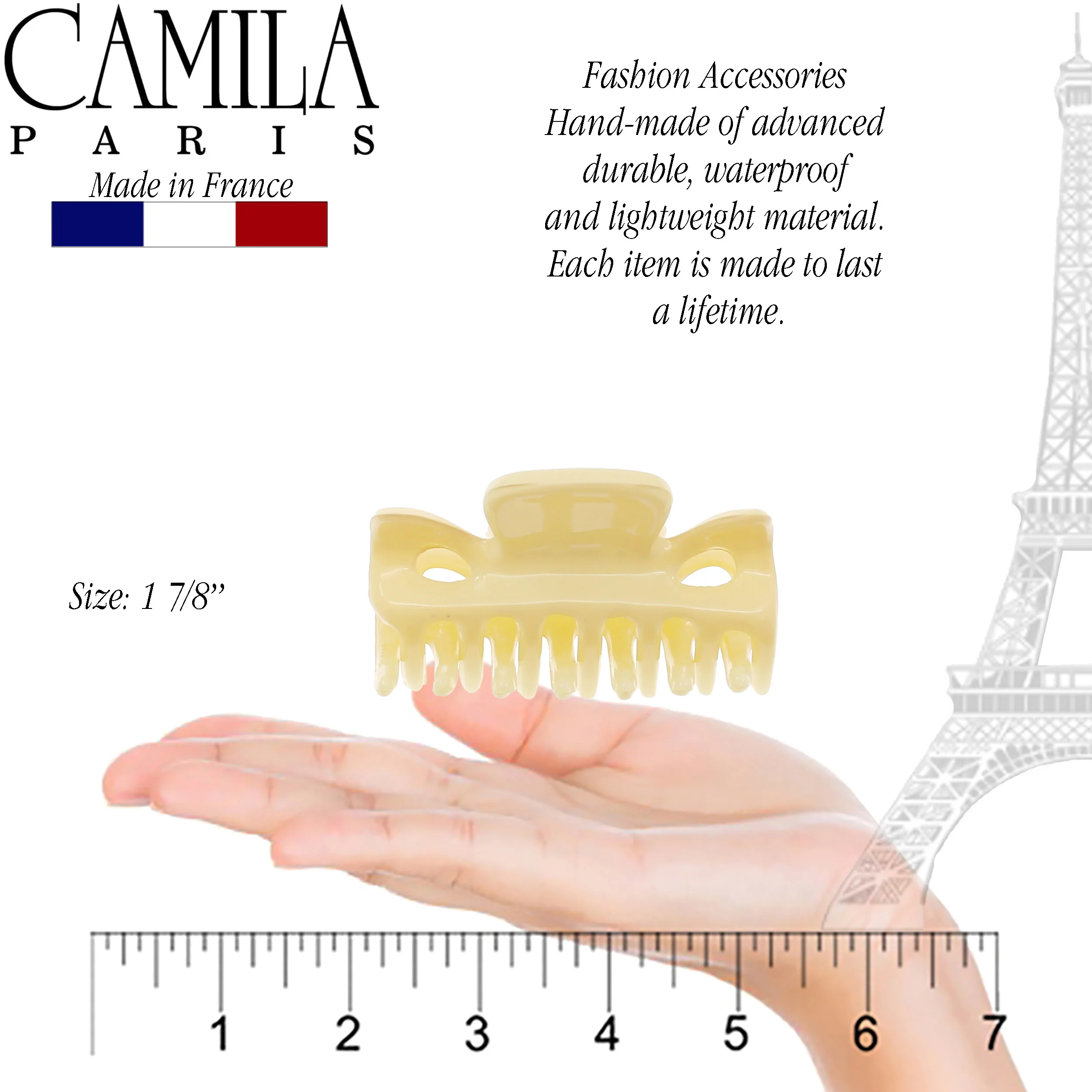 Camila Paris Classic Elizabeth Hair Clip Pair - Image 22