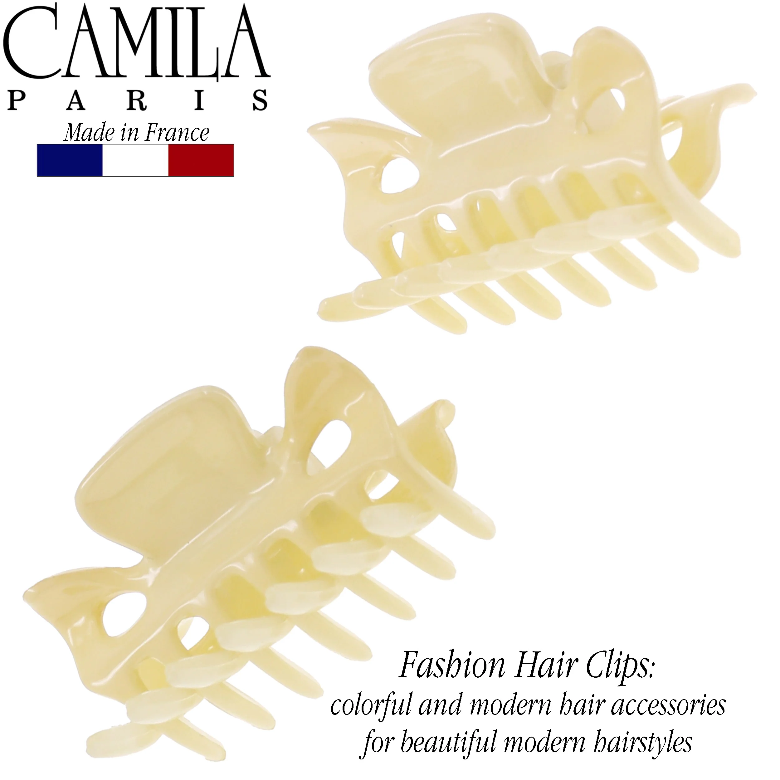 Camila Paris Classic Elizabeth Hair Clip Pair - Image 23
