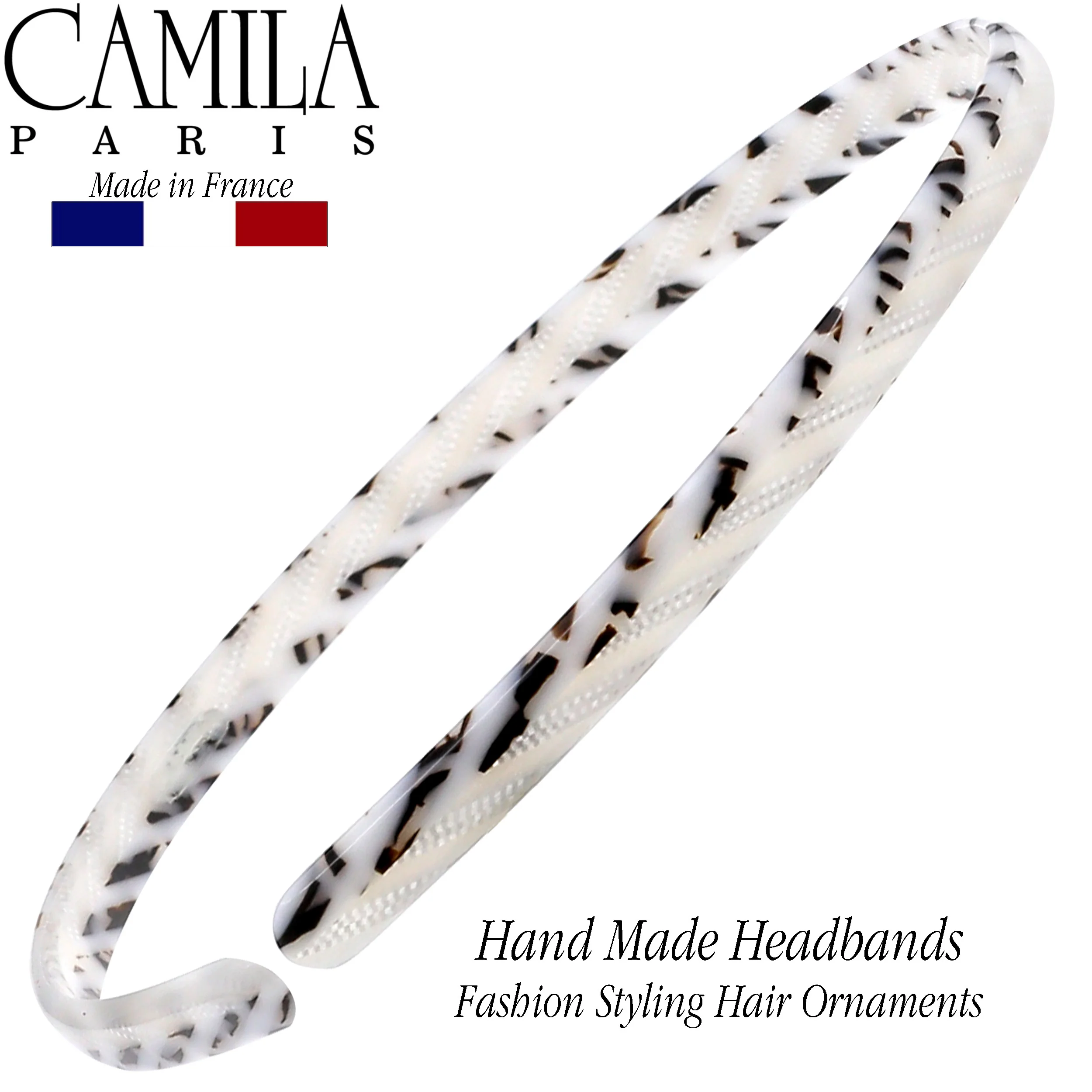 Camila Paris Classic Flat Flexible Headband 0.25" - Image 18