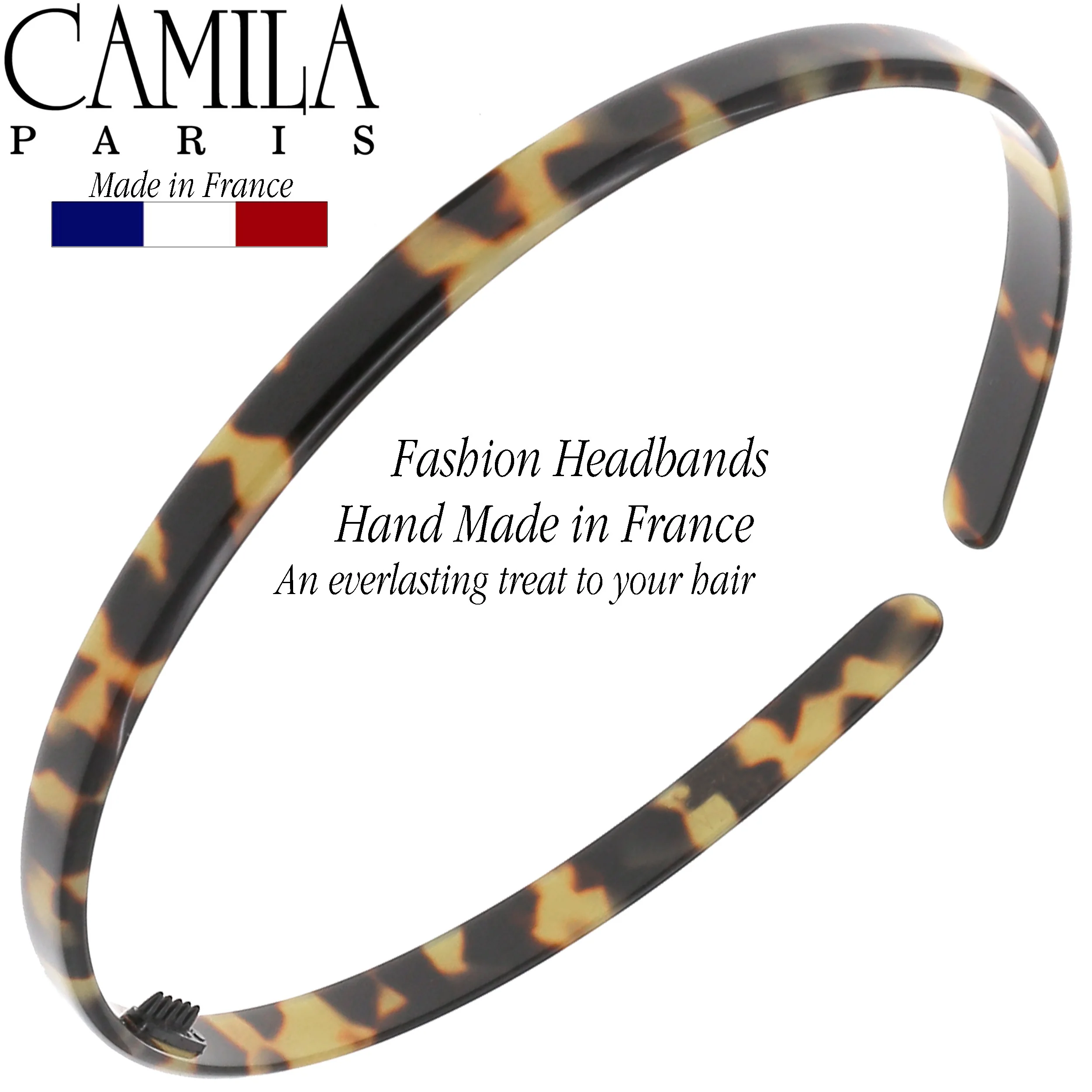 Camila Paris Classic Flat Flexible Headband 0.25" - Image 6