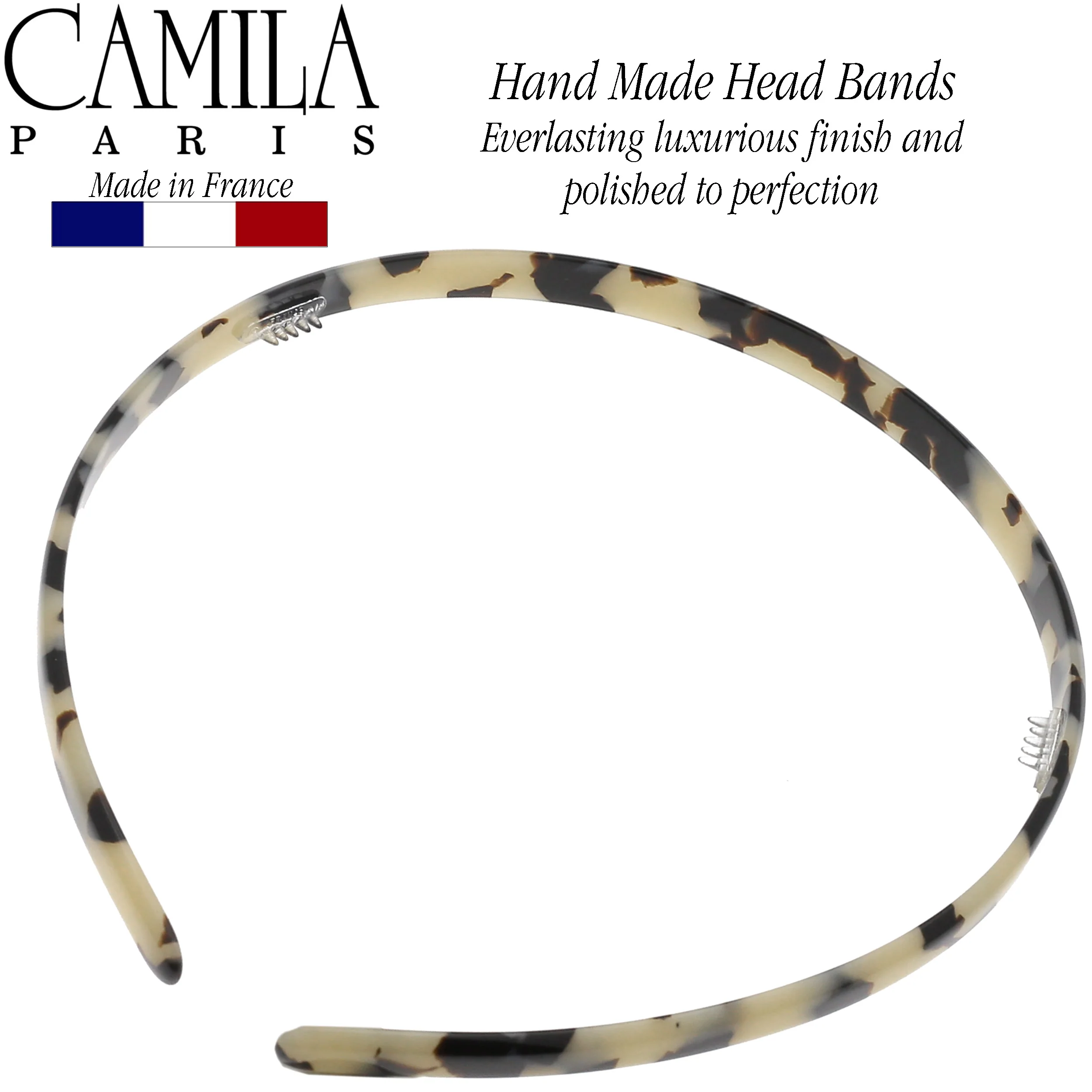 Camila Paris Classic Flat Flexible Headband 0.25" - Image 9