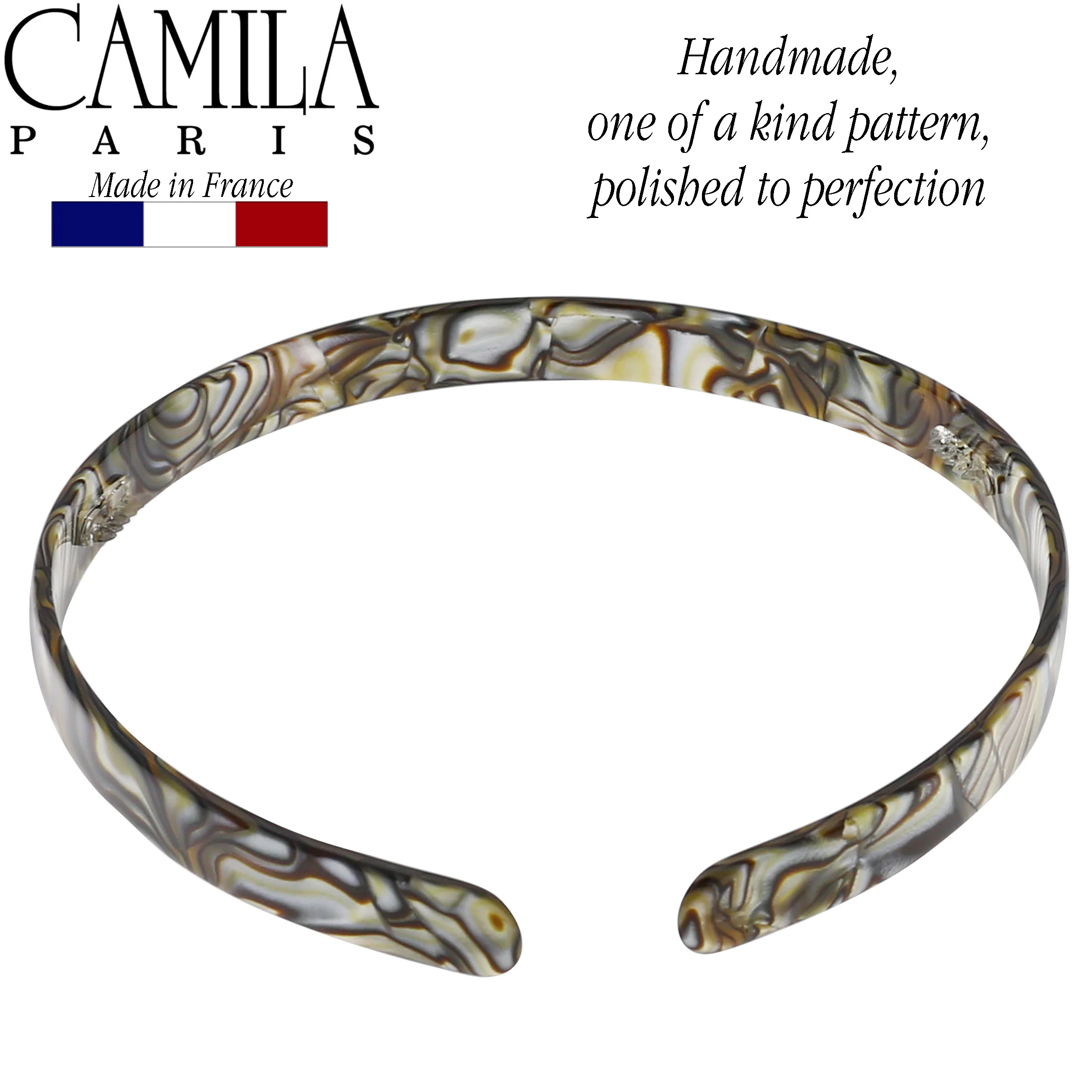 Camila Paris Classic Flat Flexible Headband 0.5" - Image 15