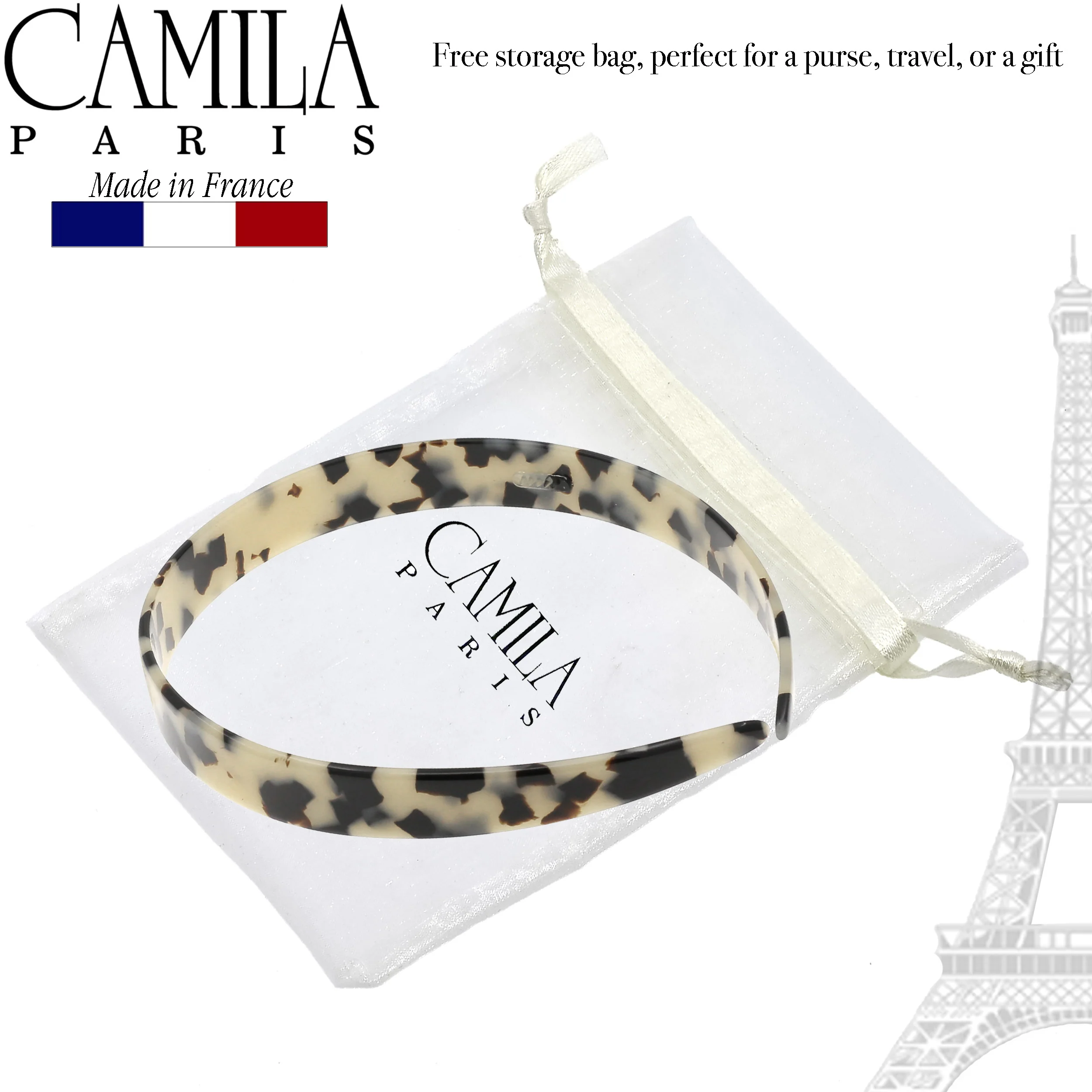Camila Paris Classic Flat Flexible Headband 0.625" - Image 11