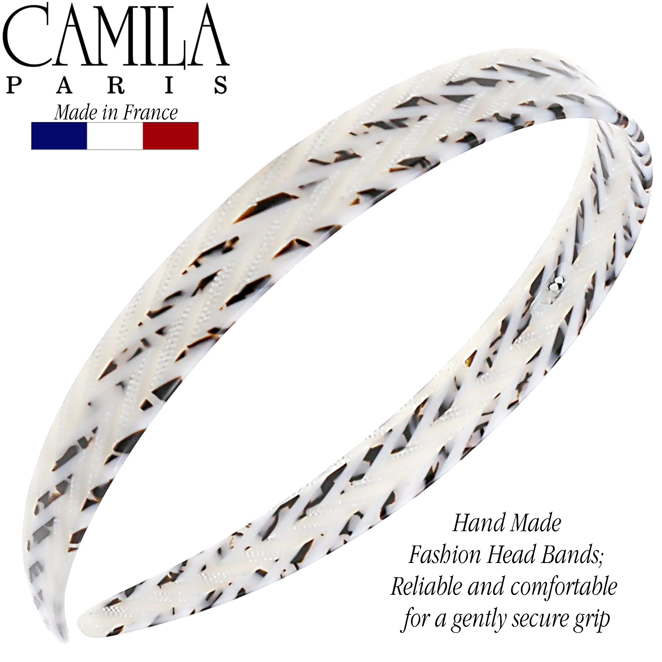 Camila Paris Classic Flat Flexible Headband 0.625" - Image 16