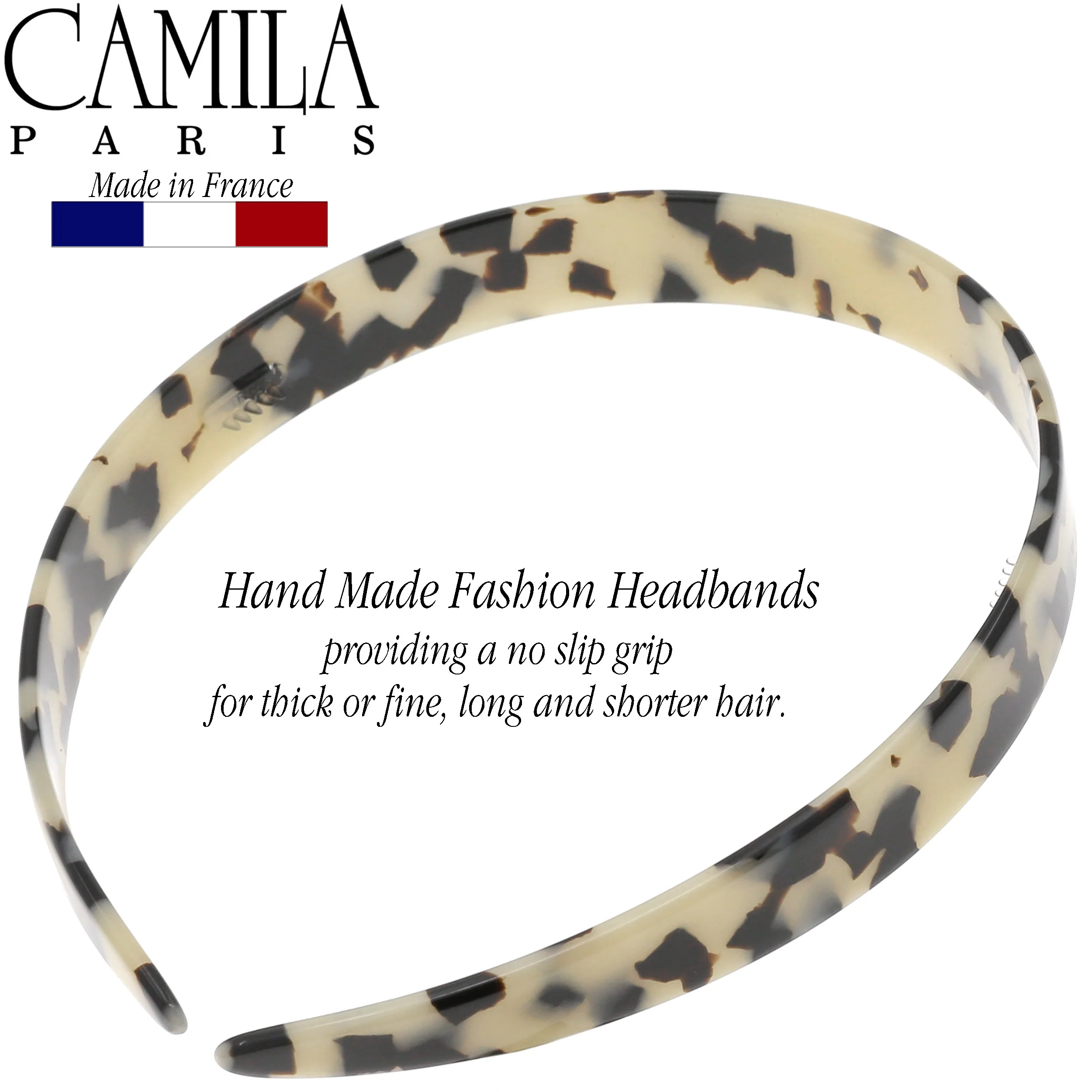 Camila Paris Classic Flat Flexible Headband 0.625" - Image 9