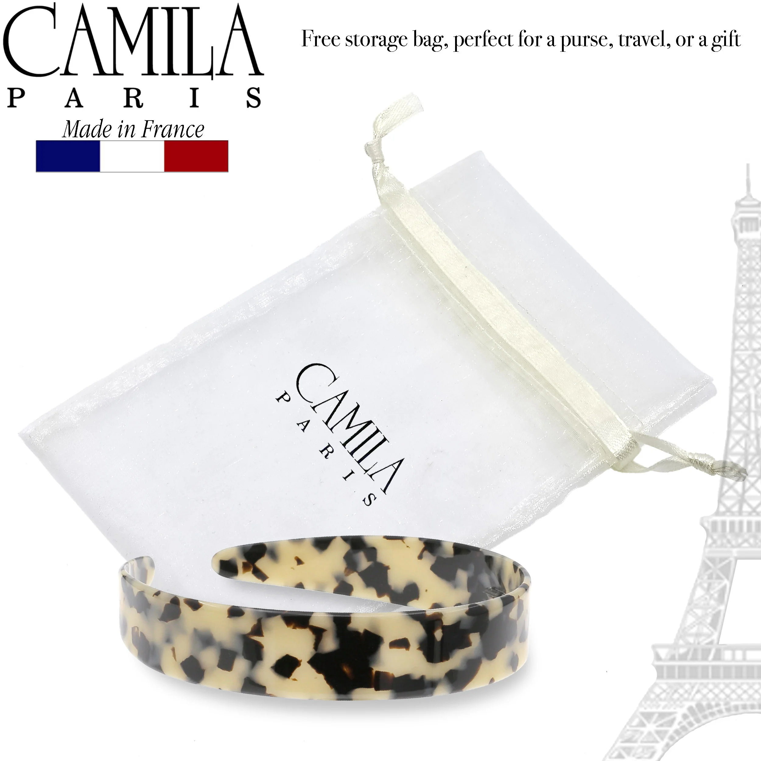 Camila Paris Classic Flat Flexible Headband 1" - Image 11