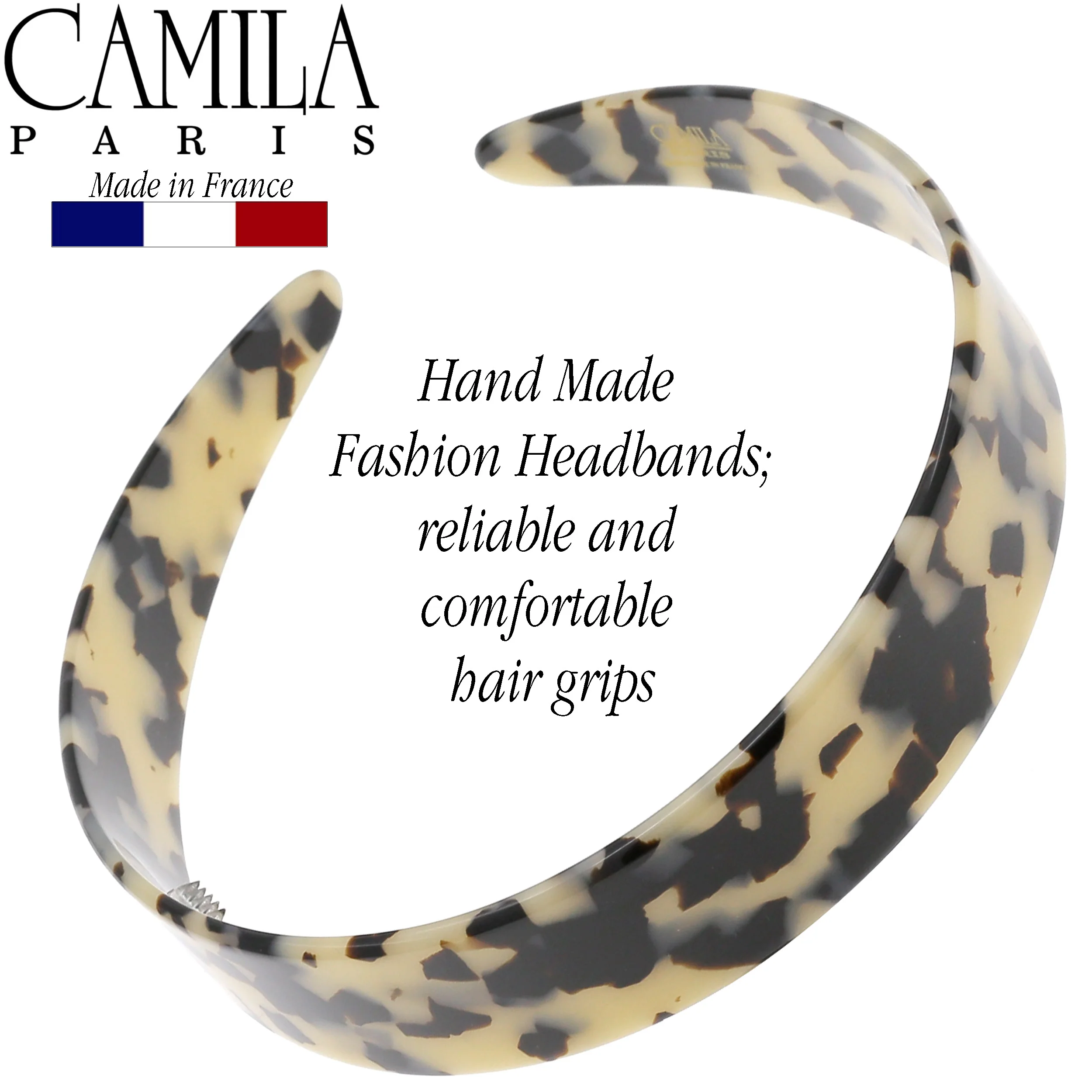 Camila Paris Classic Flat Flexible Headband 1" - Image 12