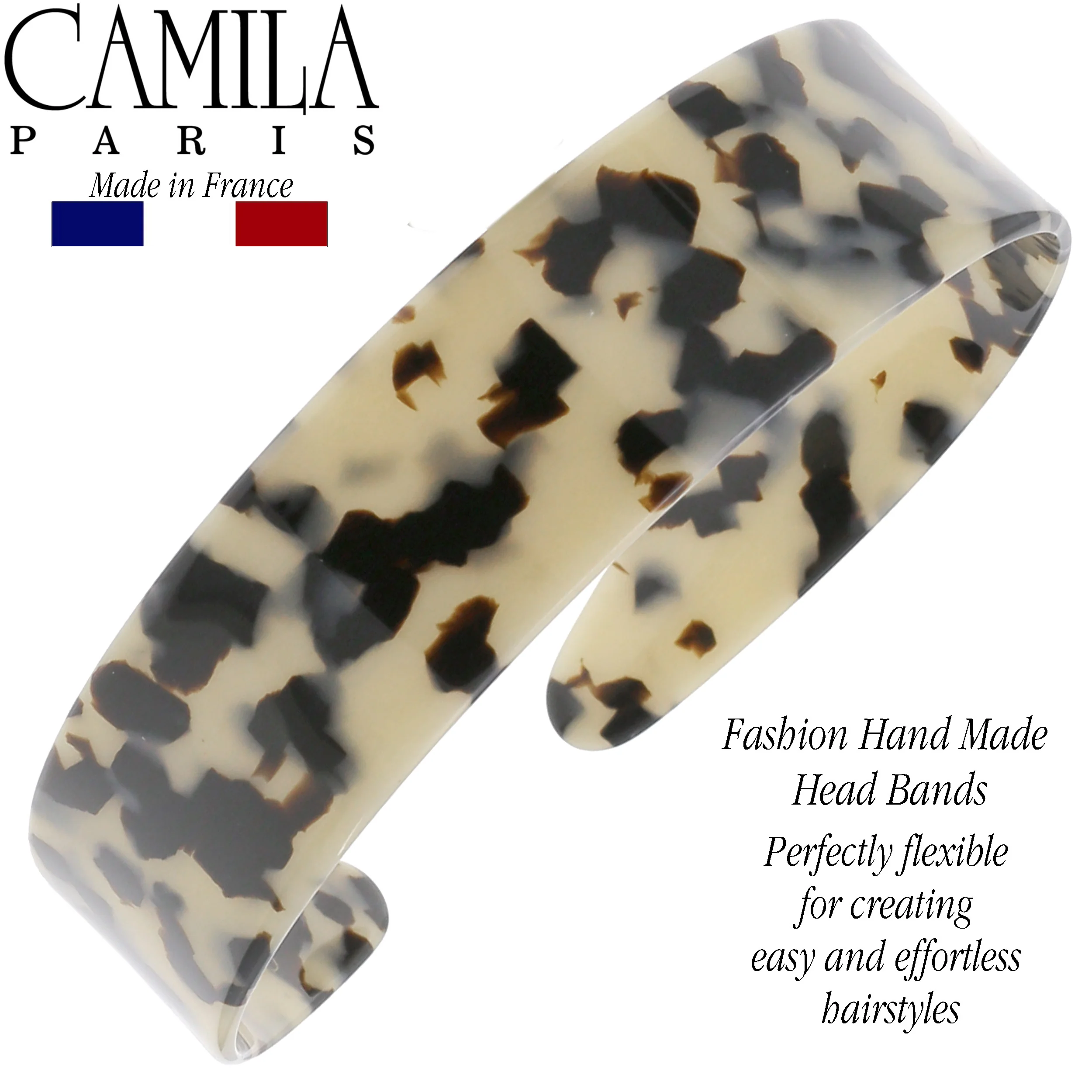 Camila Paris Classic Flat Flexible Headband 1.2" - Image 10