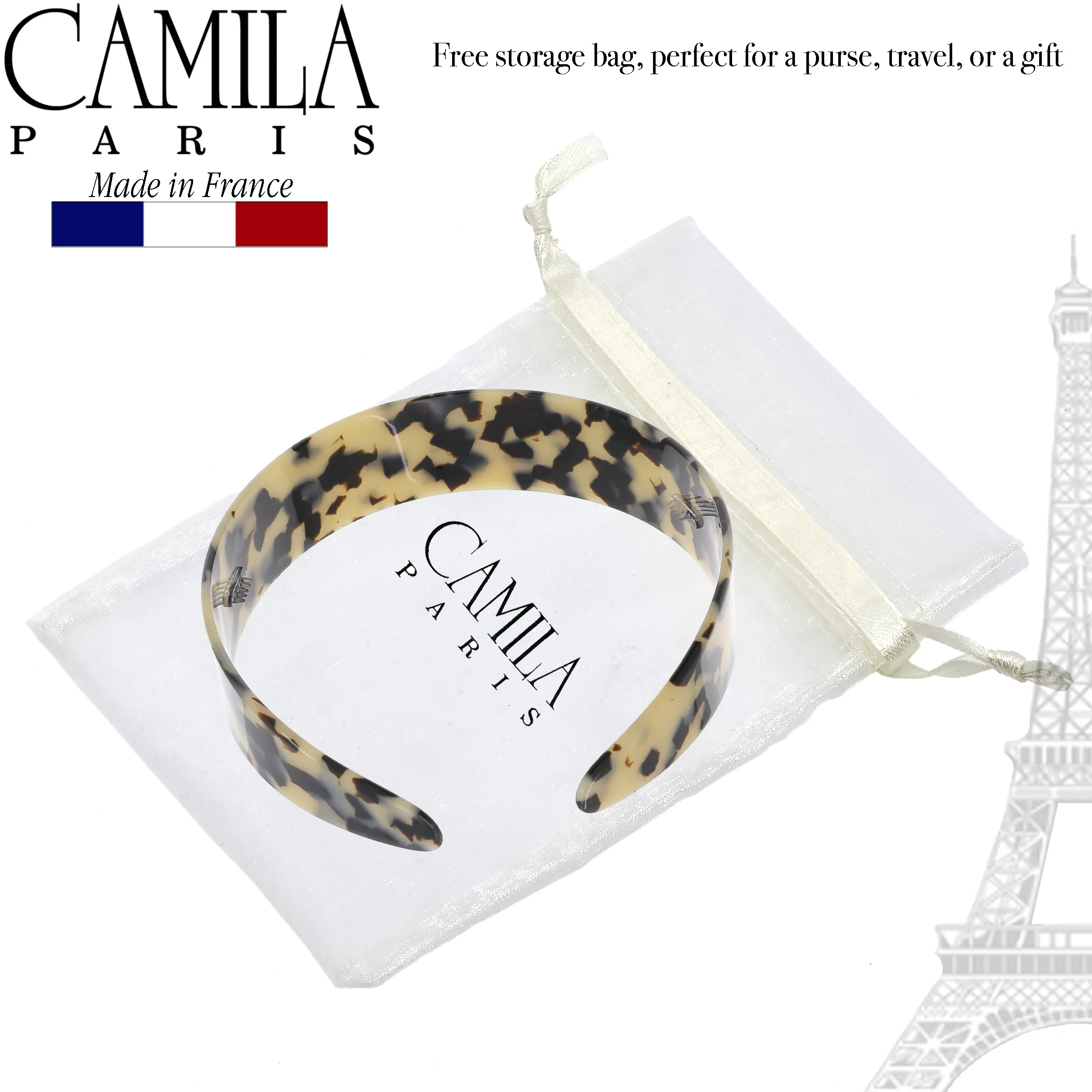 Camila Paris Classic Flat Flexible Headband 1.2" - Image 11