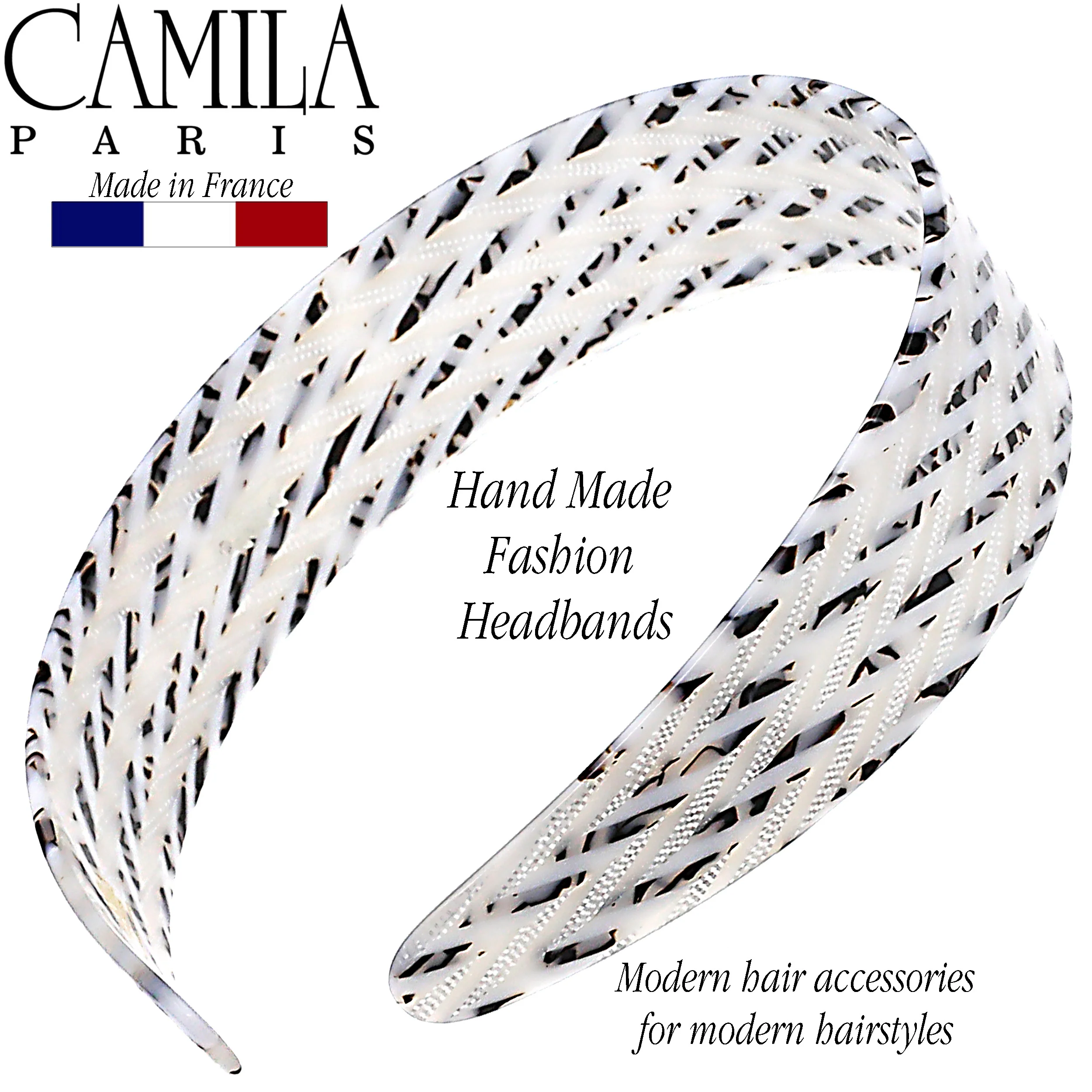 Camila Paris Classic Flat Flexible Headband 1.2" - Image 15