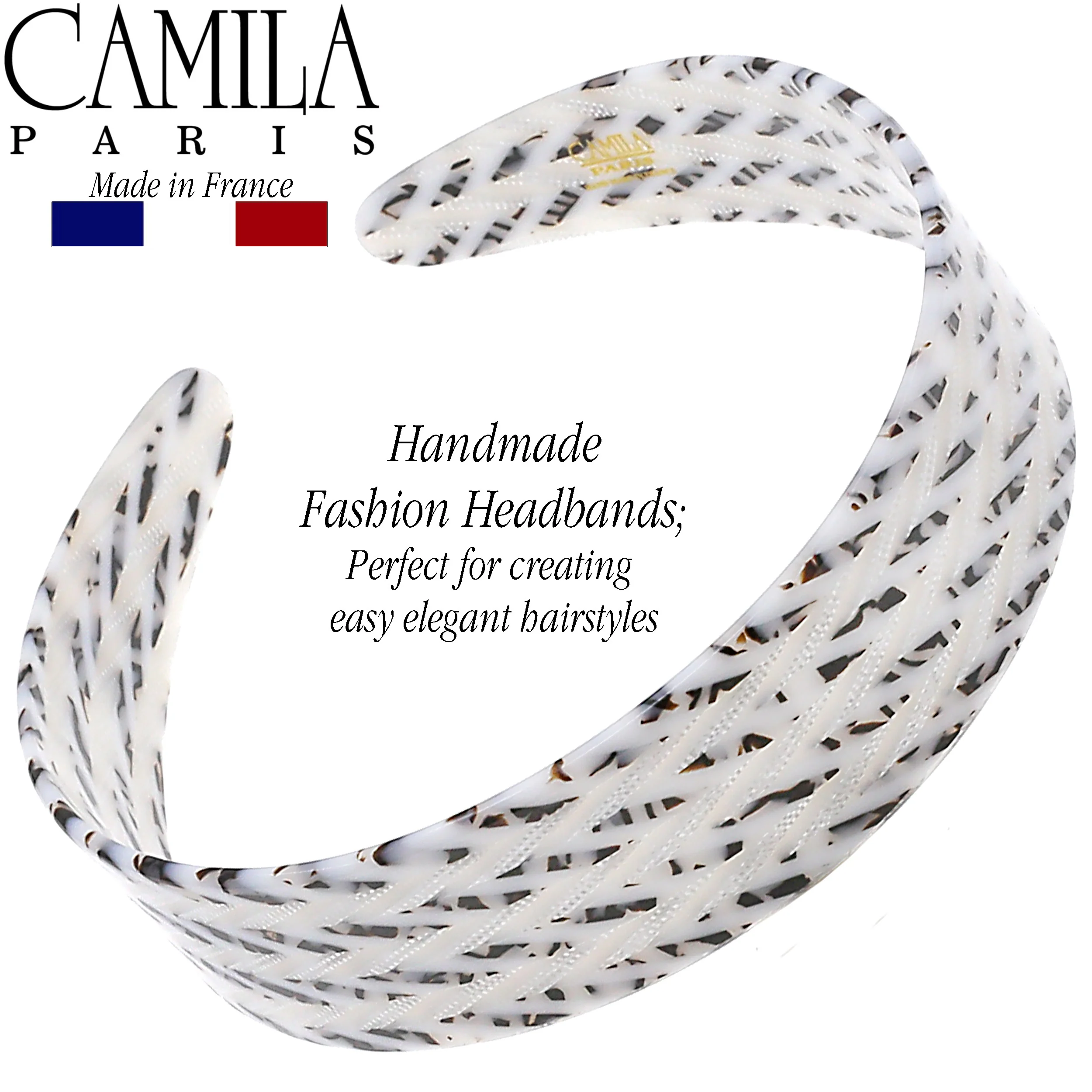 Camila Paris Classic Flat Flexible Headband 1.2" - Image 16