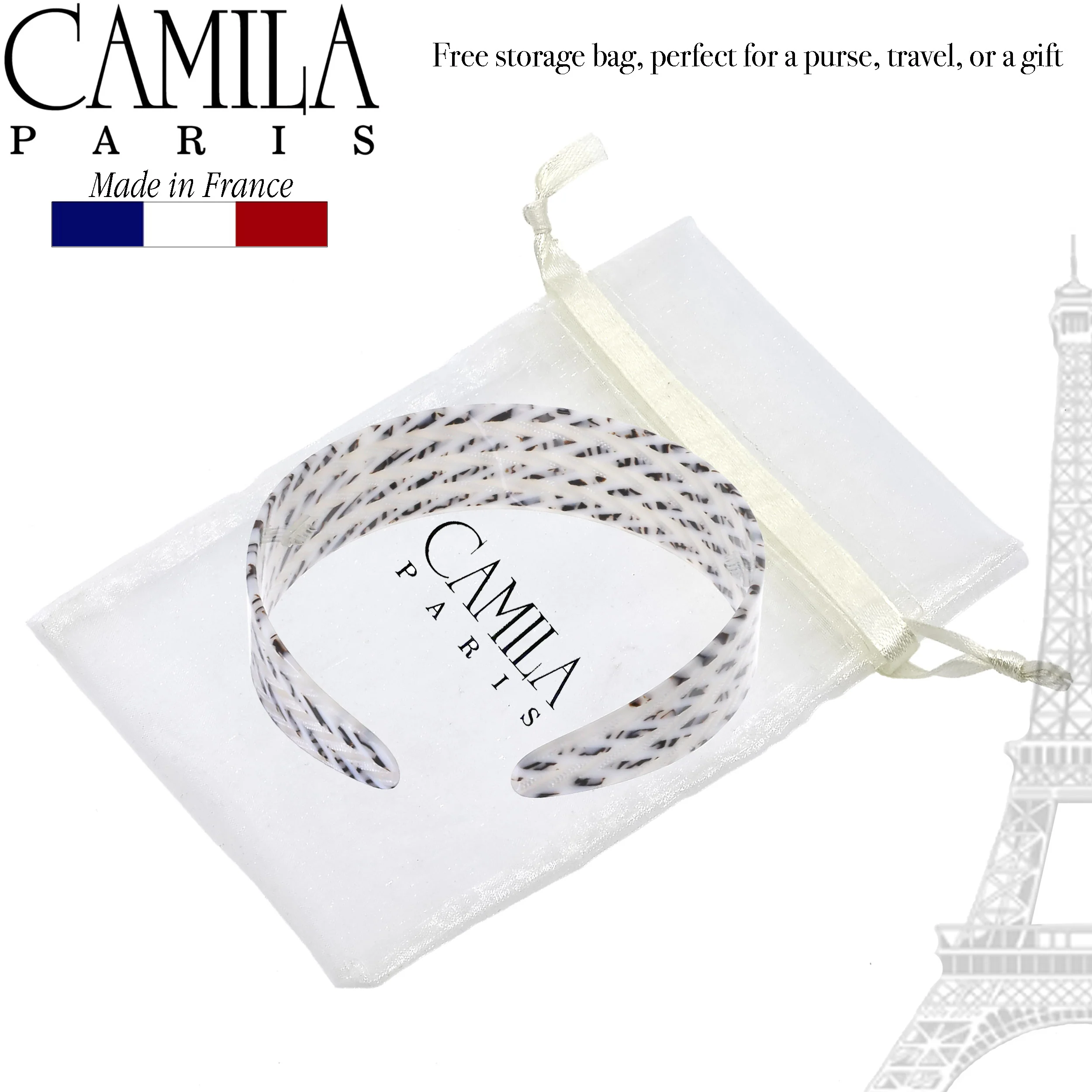 Camila Paris Classic Flat Flexible Headband 1.2" - Image 17
