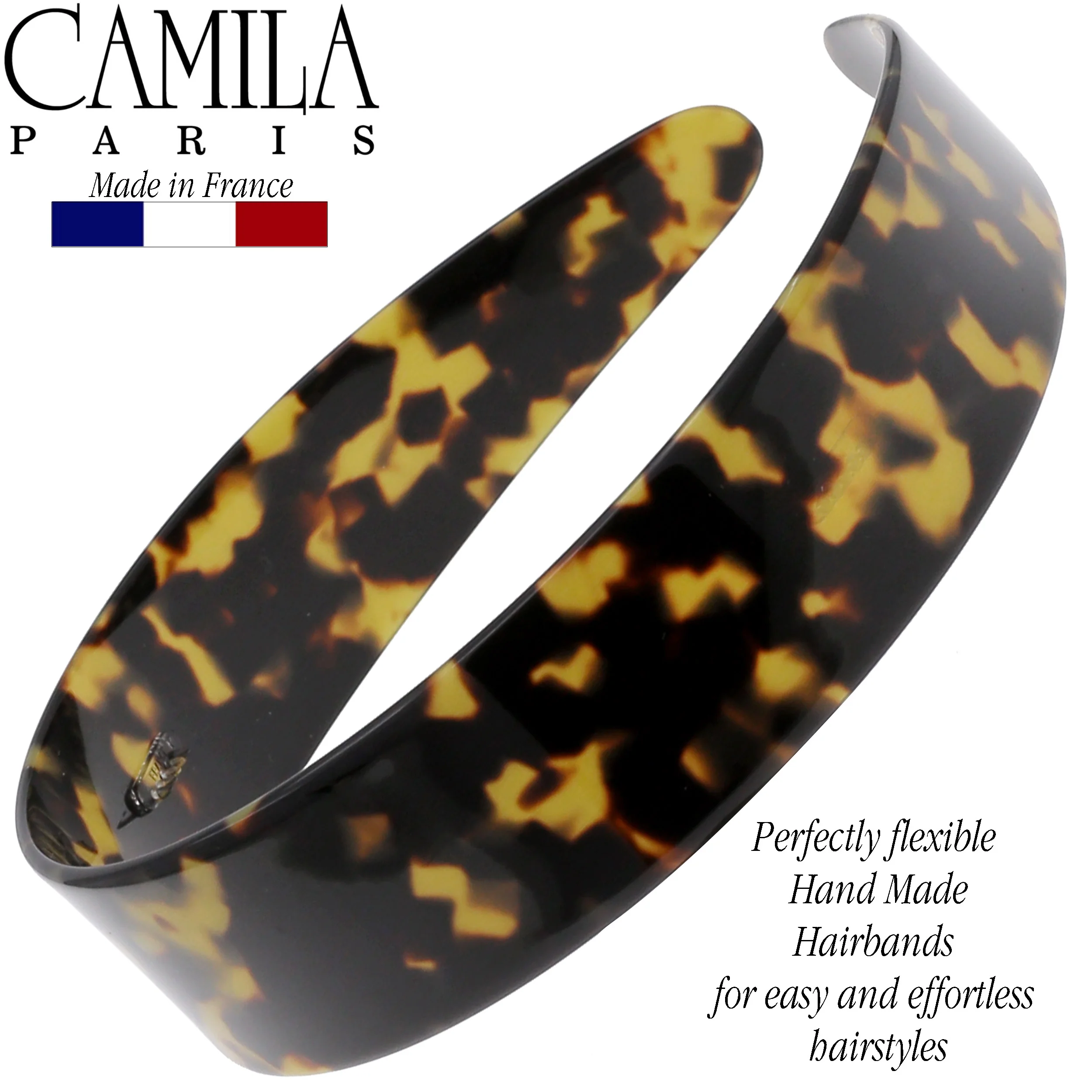 Camila Paris Classic Flat Flexible Headband 1.2" - Image 4