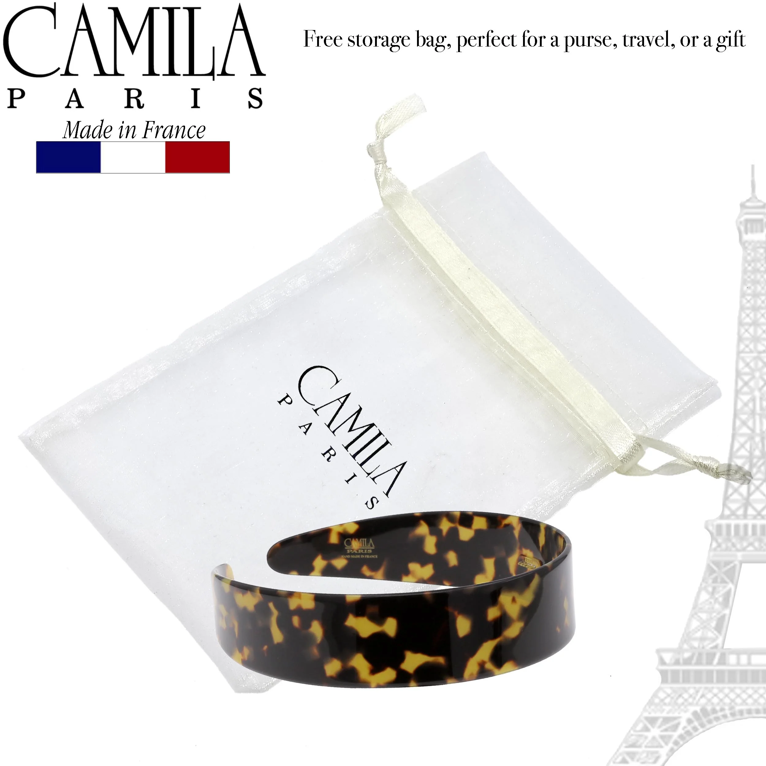 Camila Paris Classic Flat Flexible Headband 1.2" - Image 5