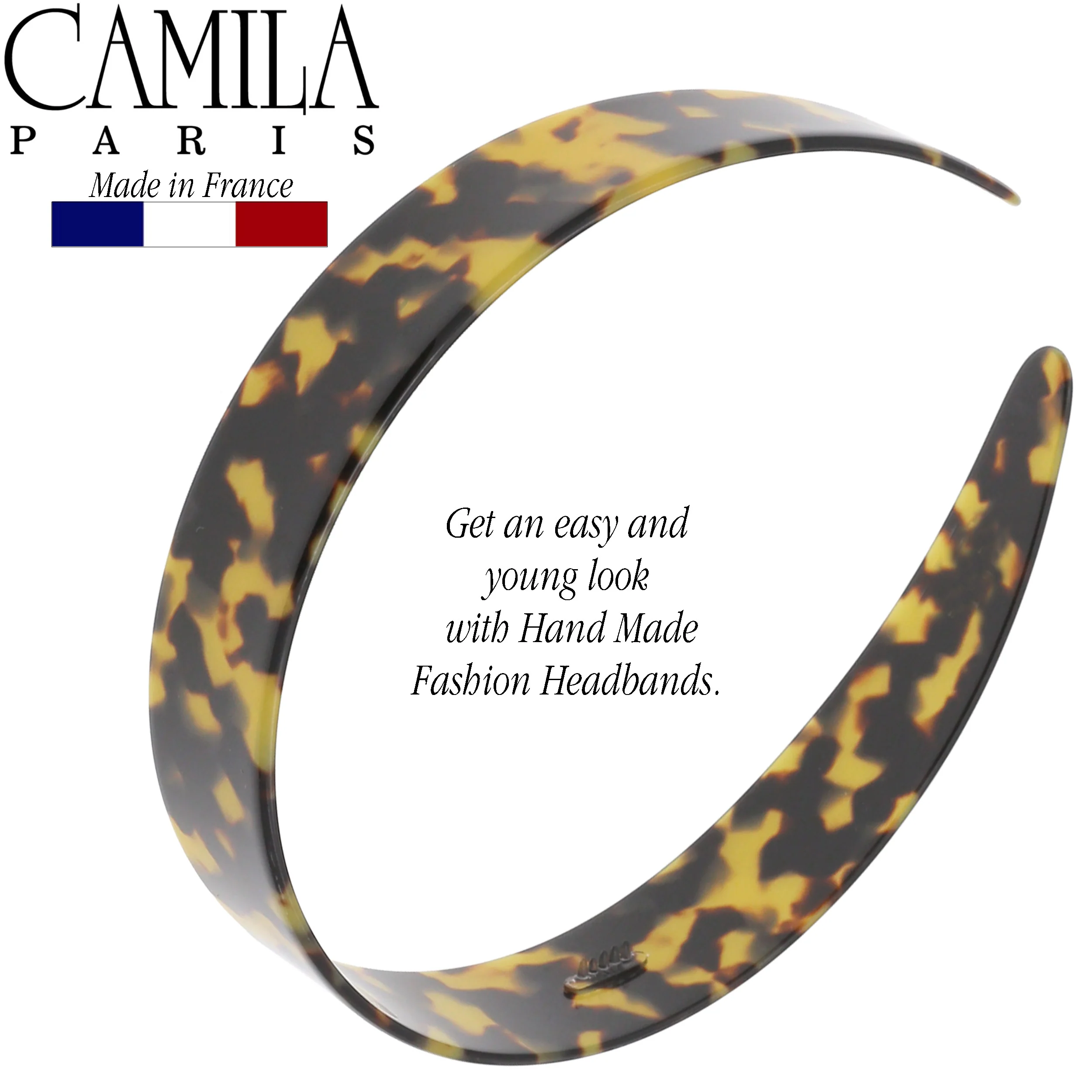 Camila Paris Classic Flat Flexible Headband 1" - Image 4
