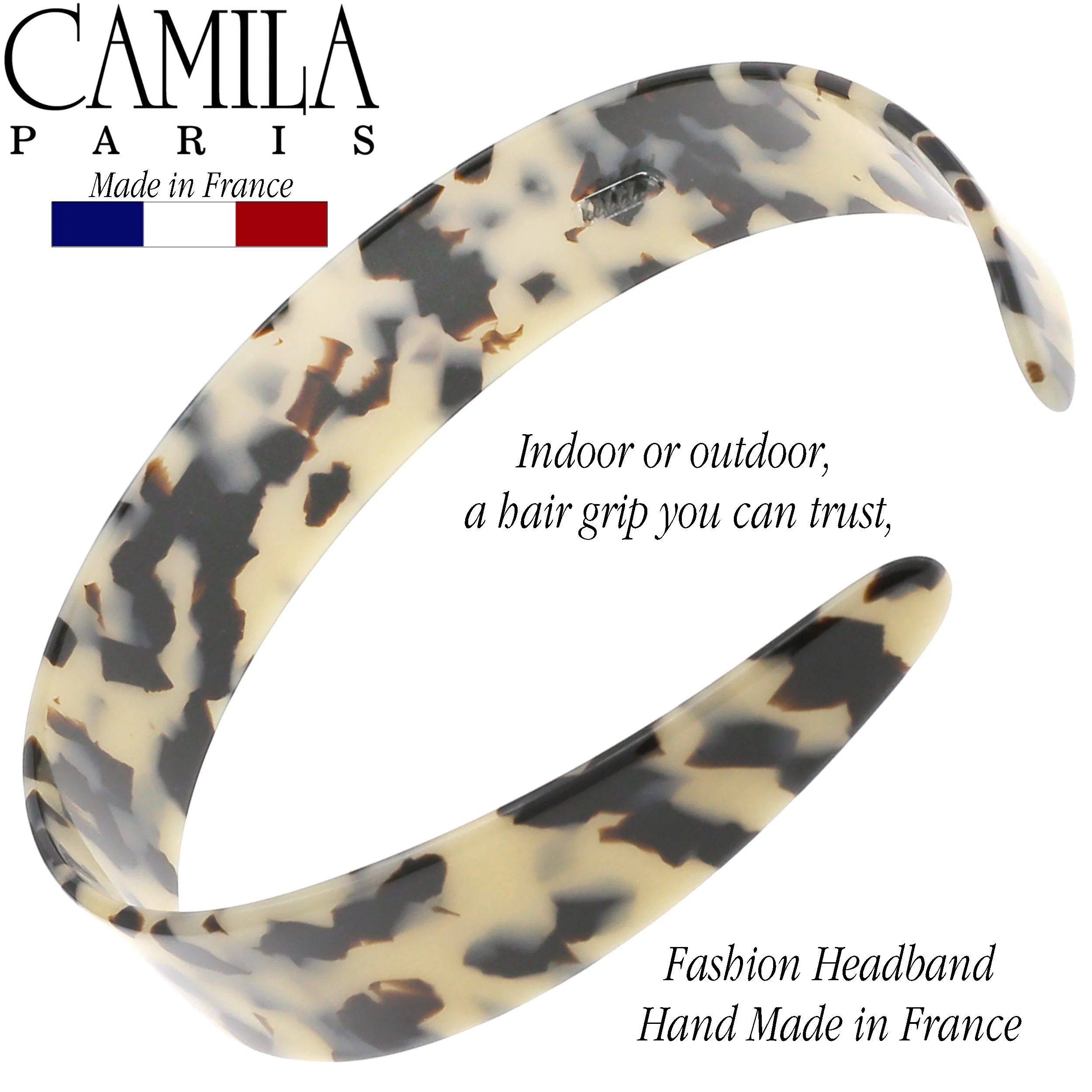 Camila Paris Classic Flat Flexible Headband 1" - Image 9