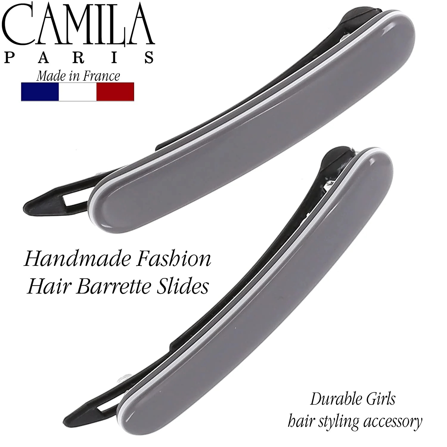Camila Paris Classic Metal Free Barrette Pair - Image 11