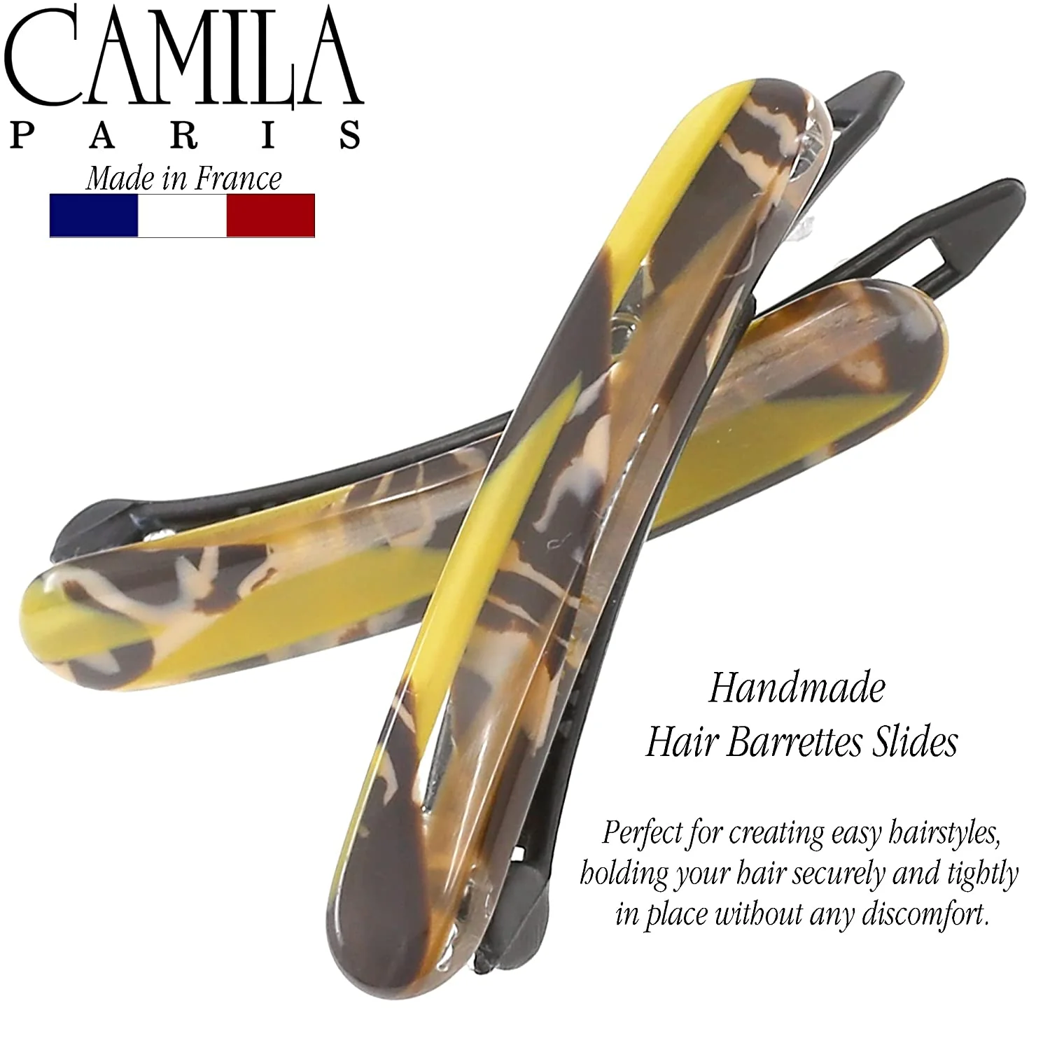 Camila Paris Classic Metal Free Barrette Pair - Image 19