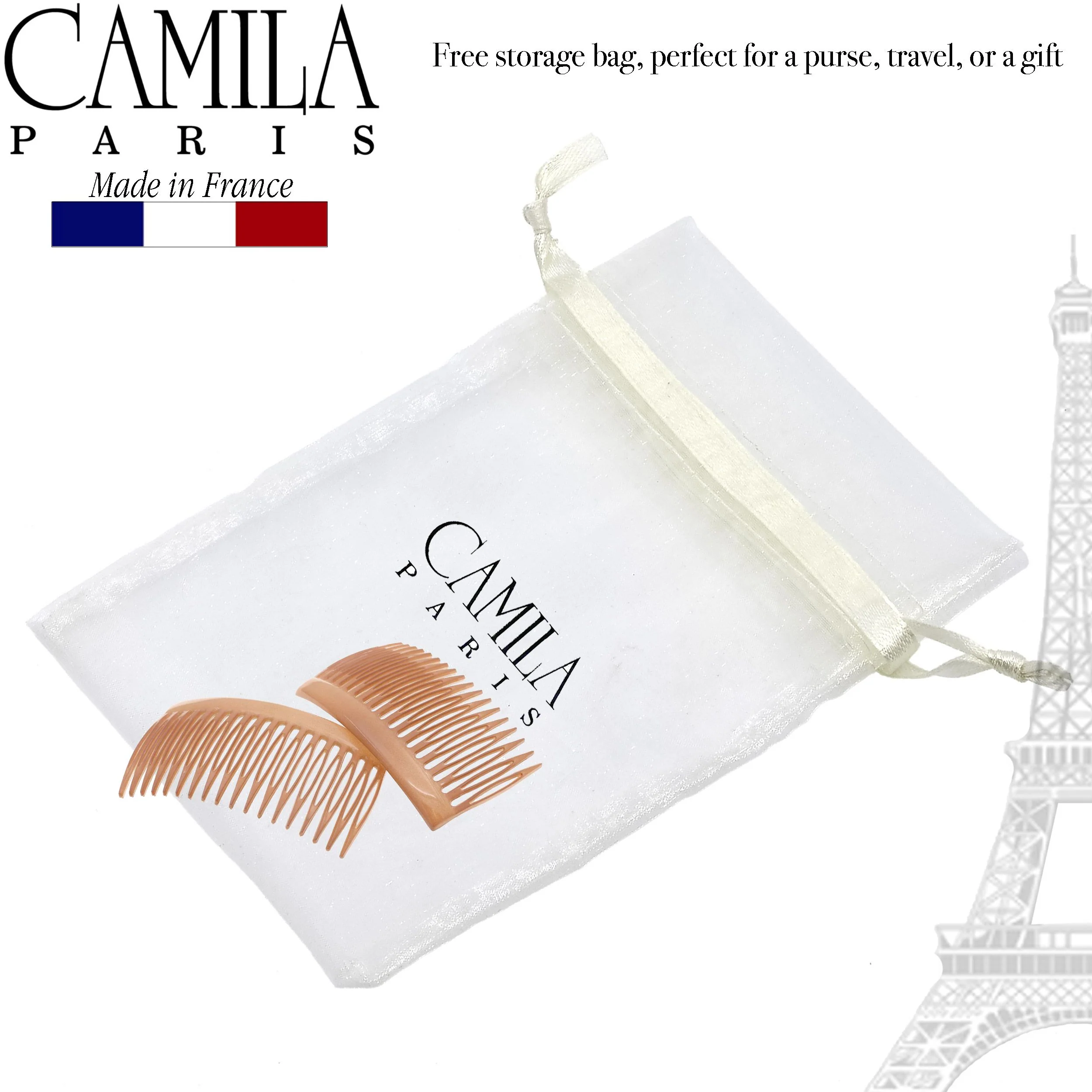 Camila Paris Classic Side Comb Pair - Image 12