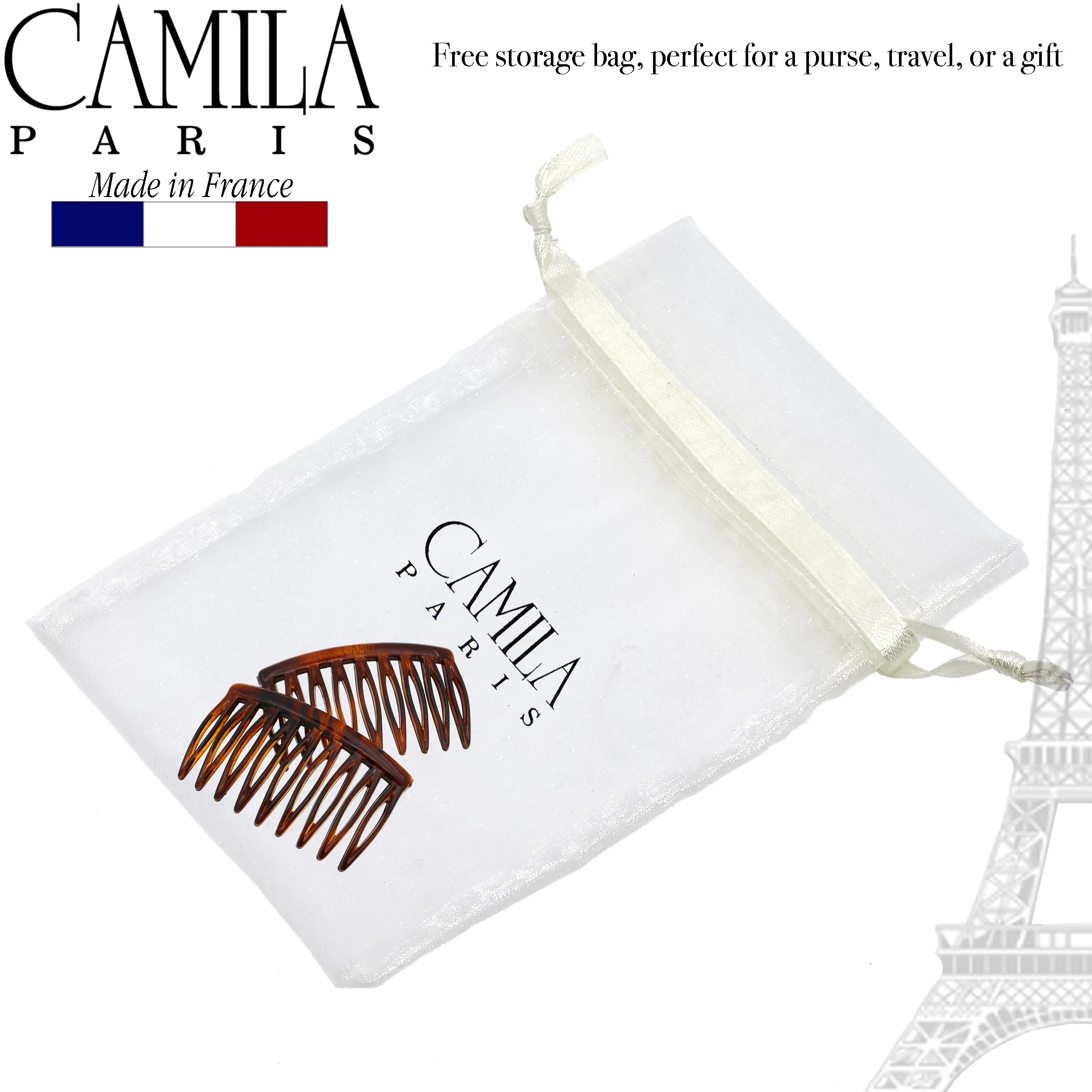 Camila Paris Classic Side Comb Pair - Image 20