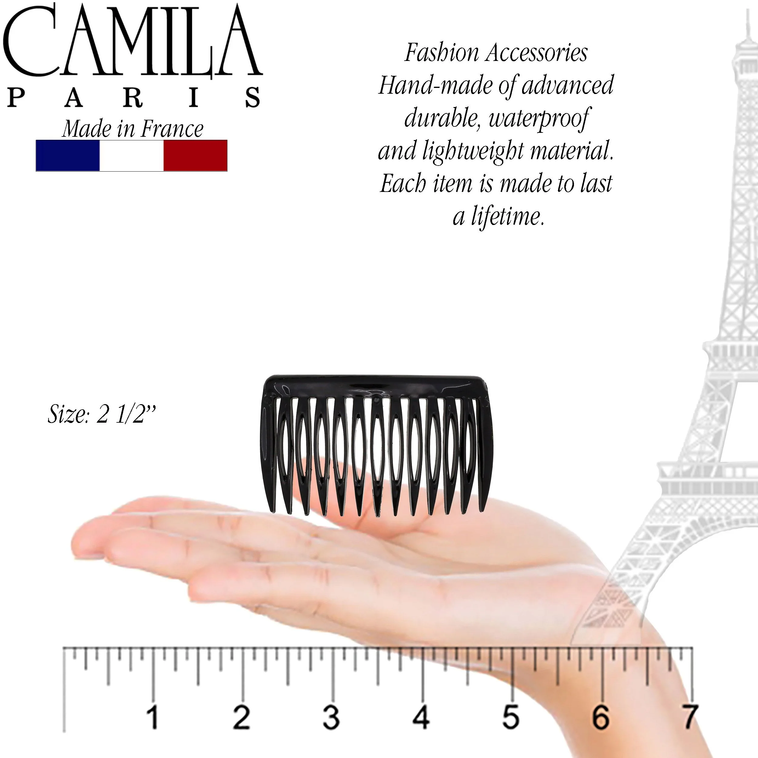 Camila Paris Classic Side Comb Pair - Image 22