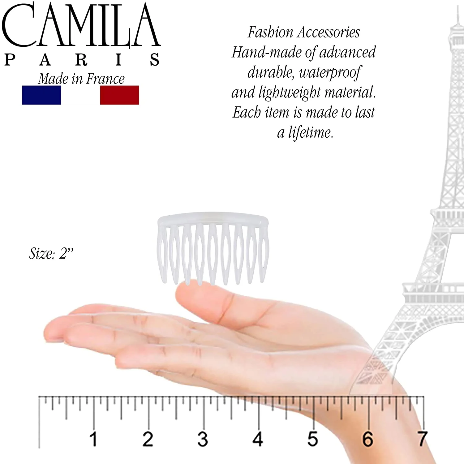 Camila Paris Classic Side Comb Pair - Image 26