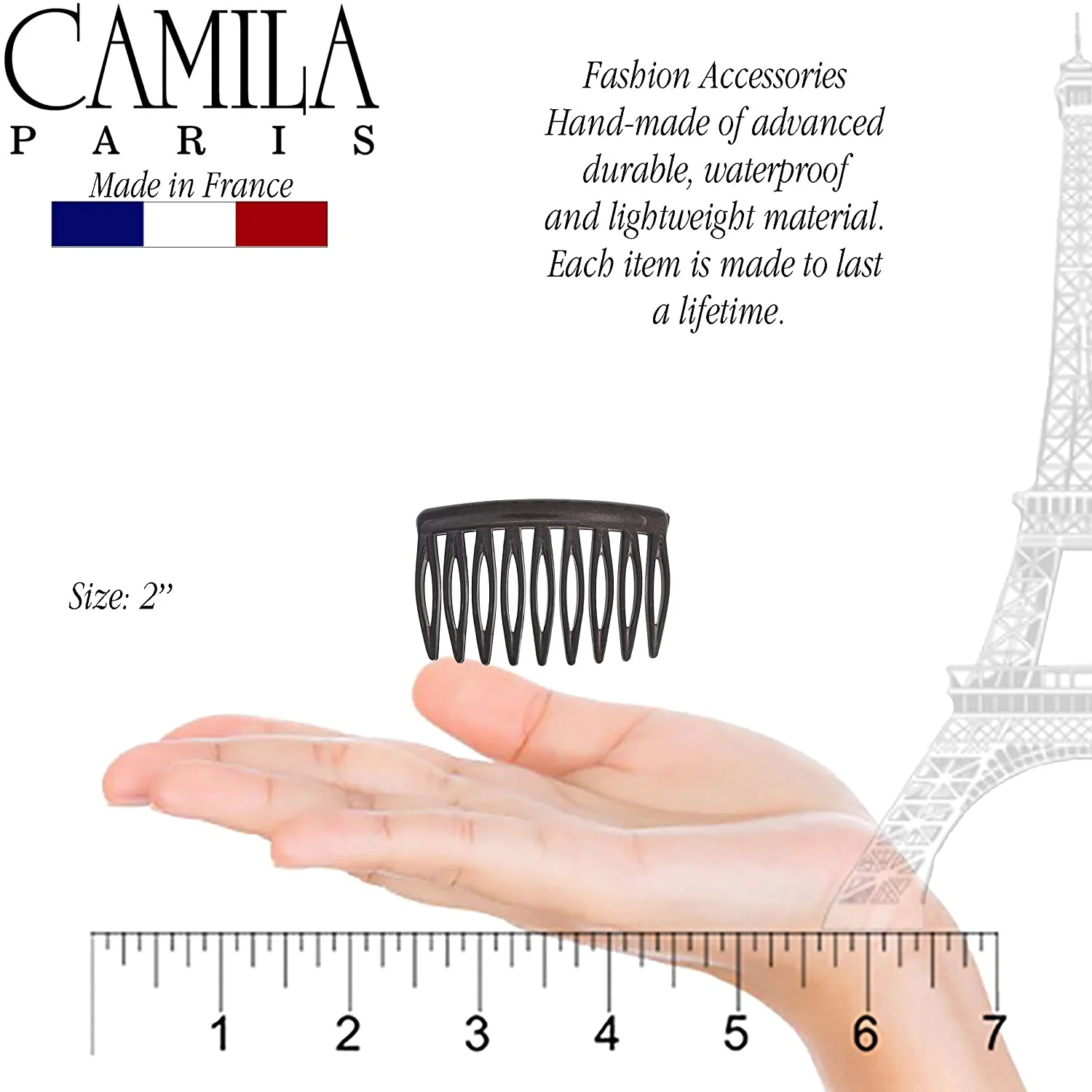 Camila Paris Classic Side Comb Pair - Image 30