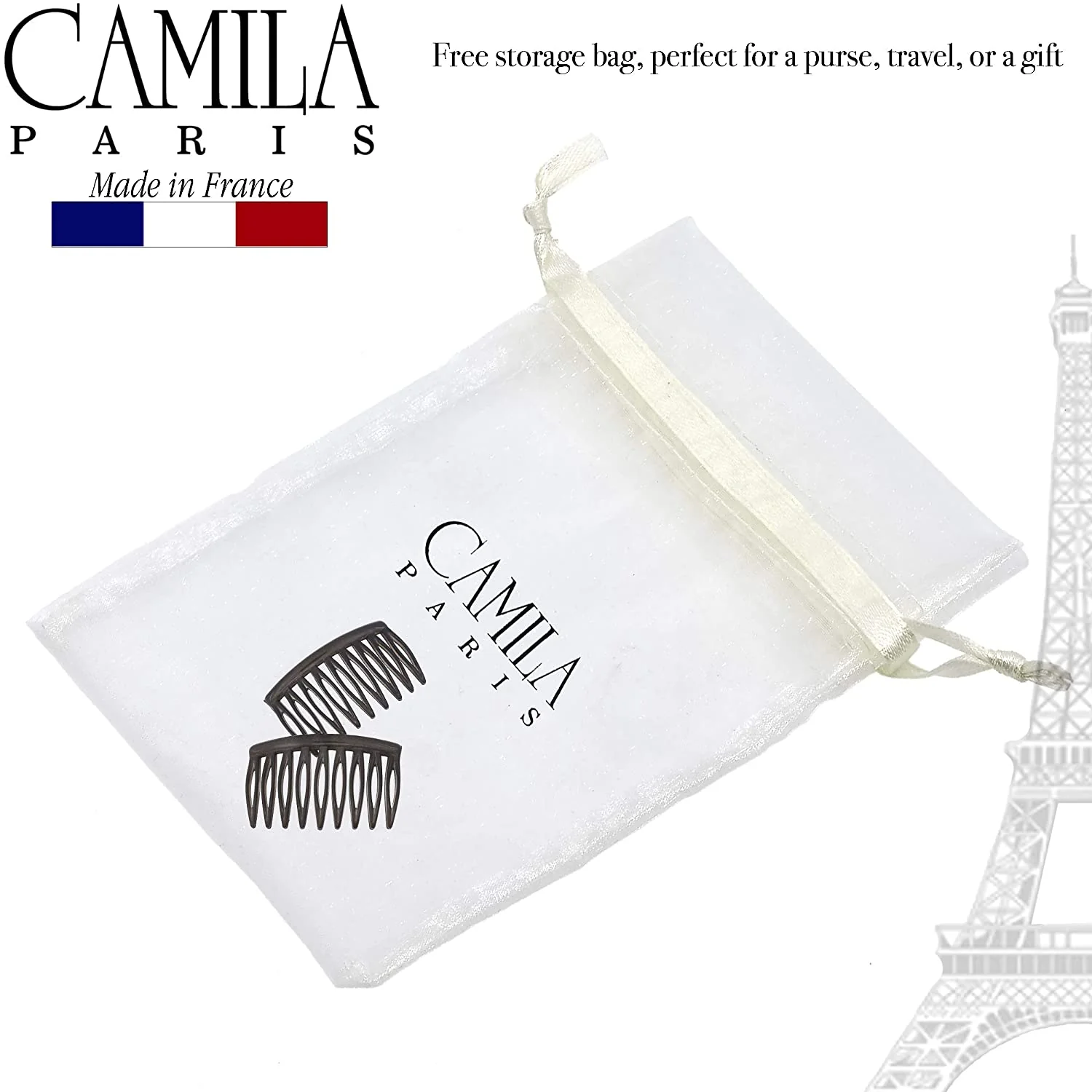 Camila Paris Classic Side Comb Pair - Image 32