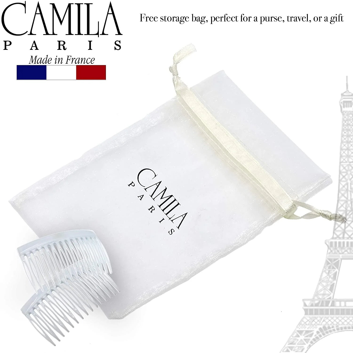 Camila Paris Classic Side Comb Pair - Image 36
