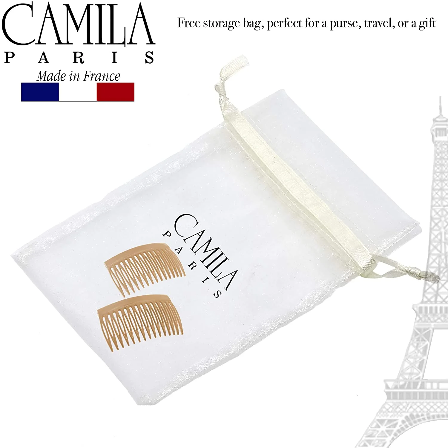 Camila Paris Classic Side Comb Pair - Image 40