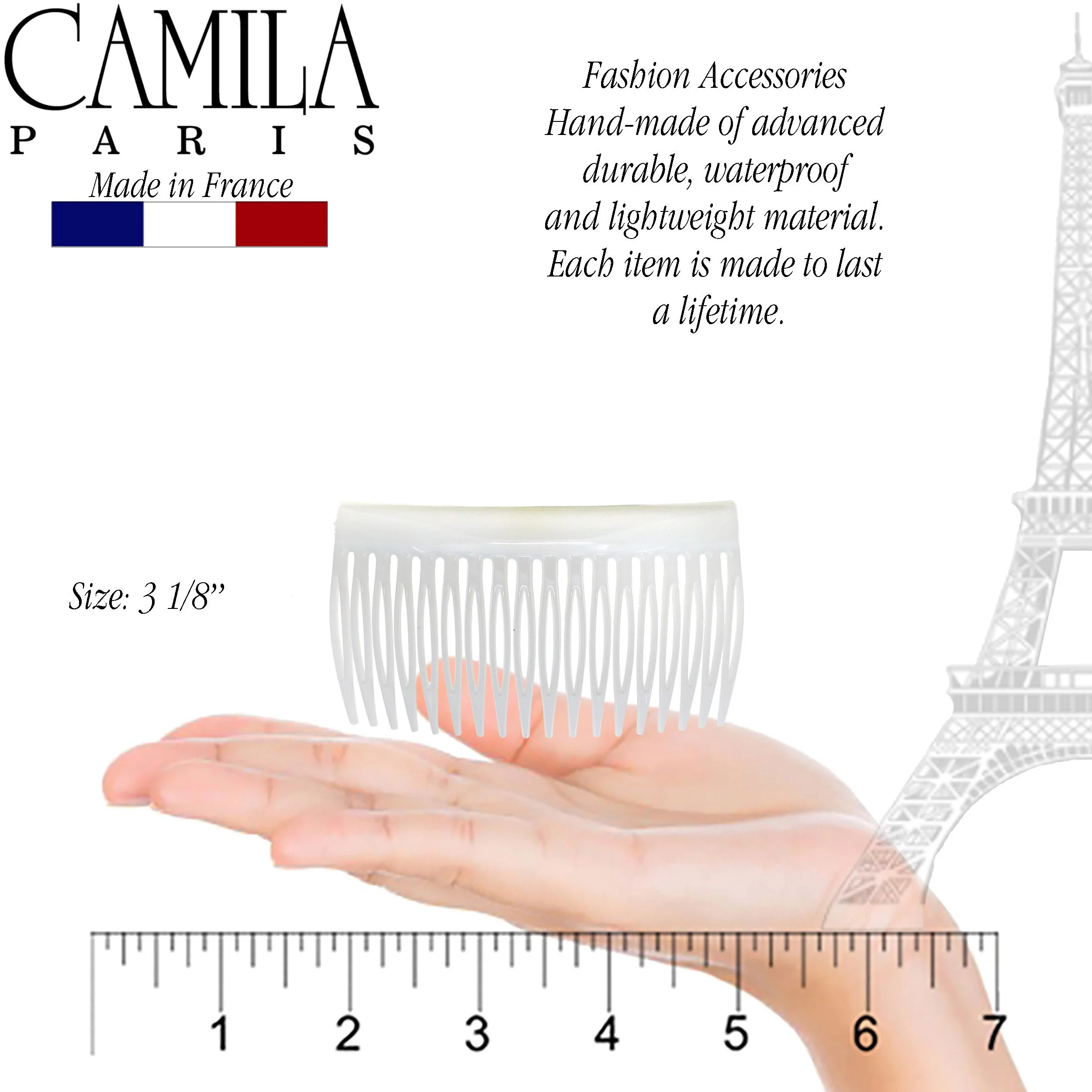 Camila Paris Classic Side Comb Pair - Image 50