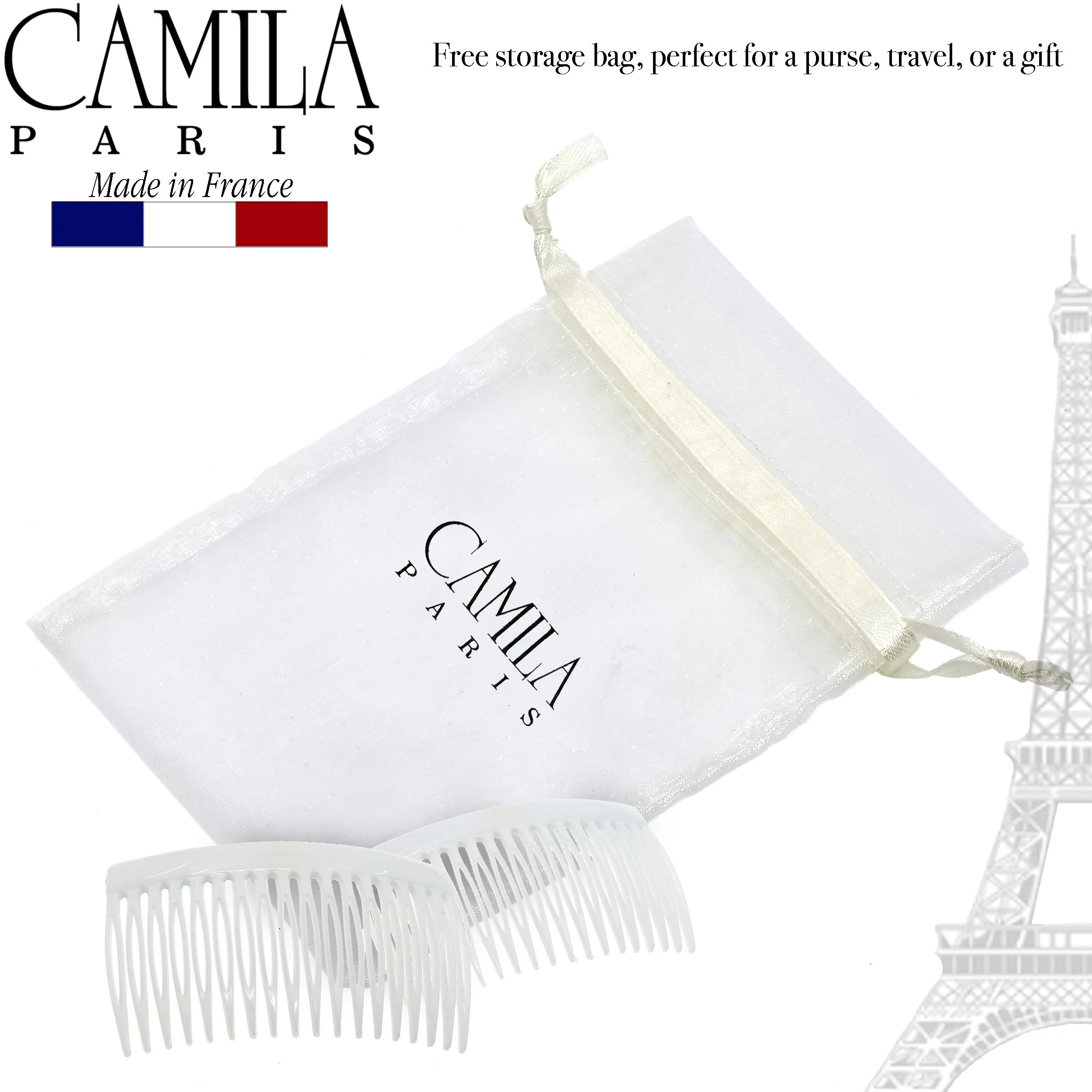 Camila Paris Classic Side Comb Pair - Image 52