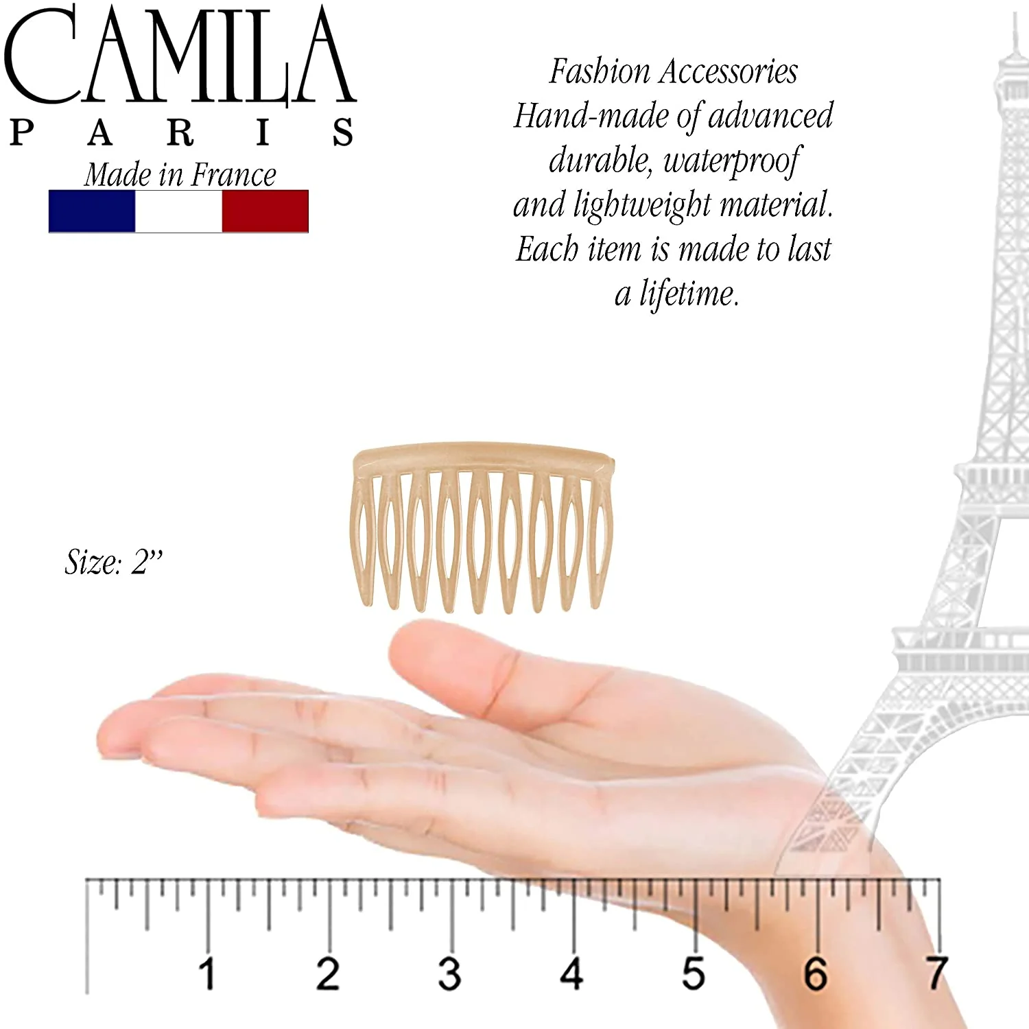 Camila Paris Classic Side Comb Pair - Image 58