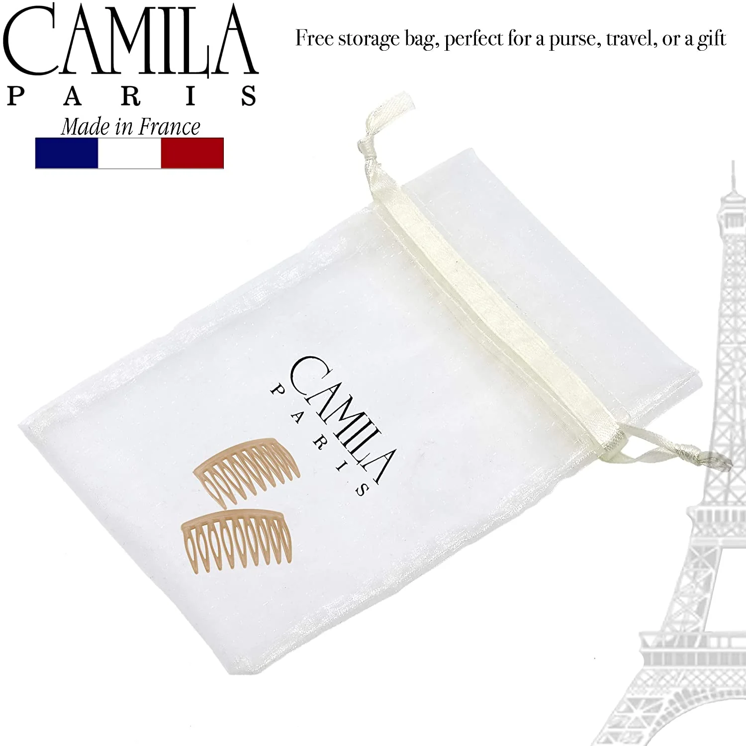 Camila Paris Classic Side Comb Pair - Image 60