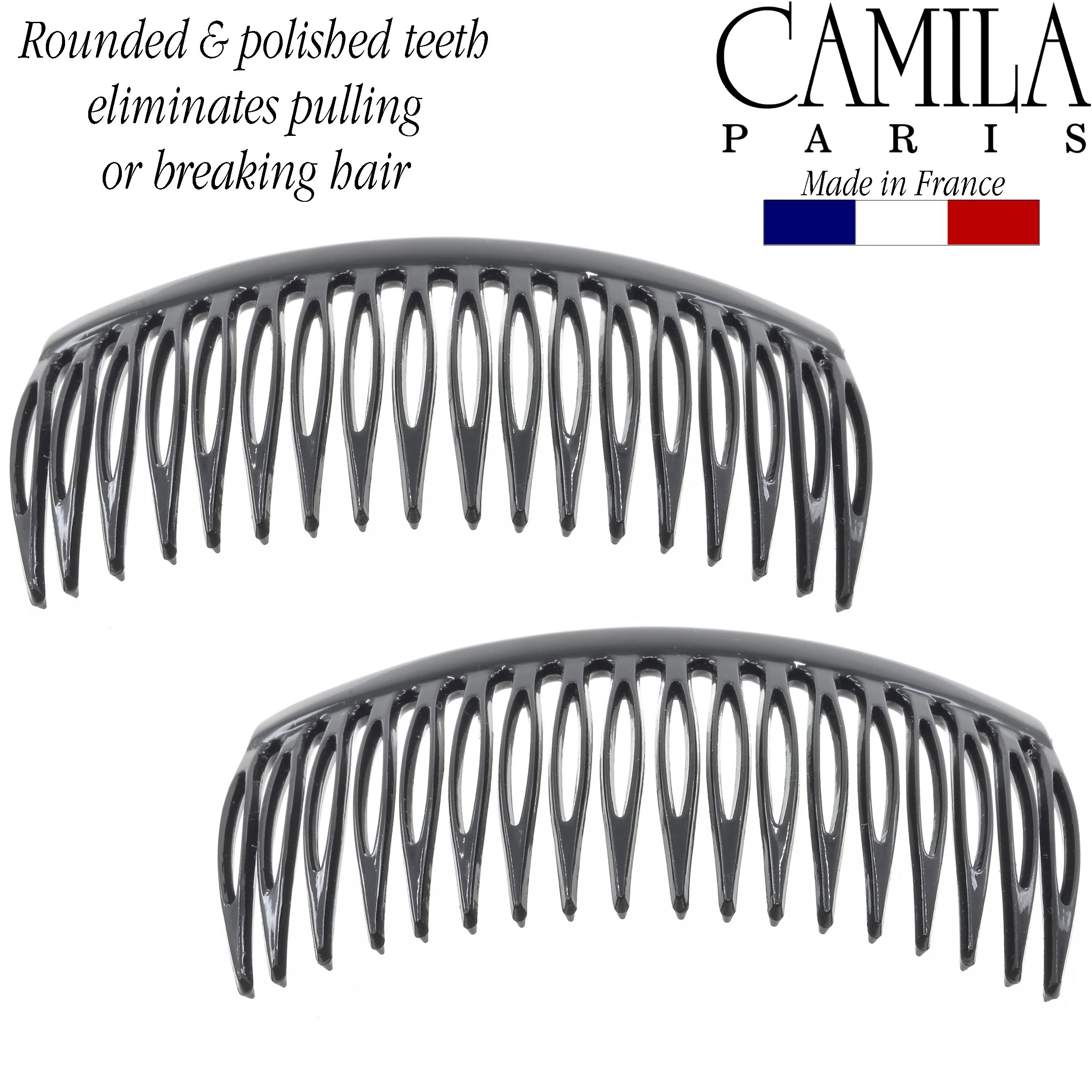 Camila Paris Classic Side Comb Pair - Image 7