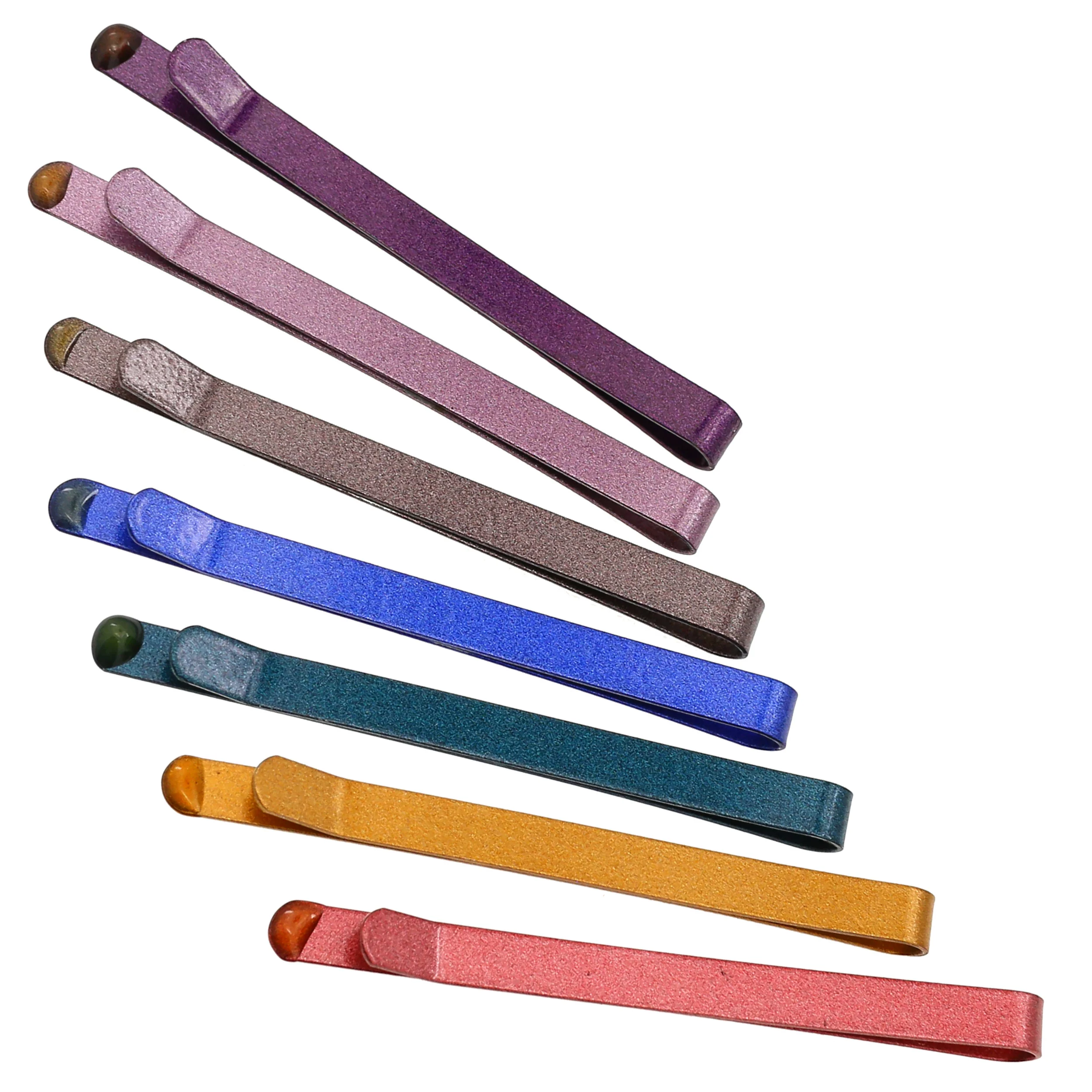 Camila Paris Thin Metal Hair Pins Slides - 7 Pack - Image 7