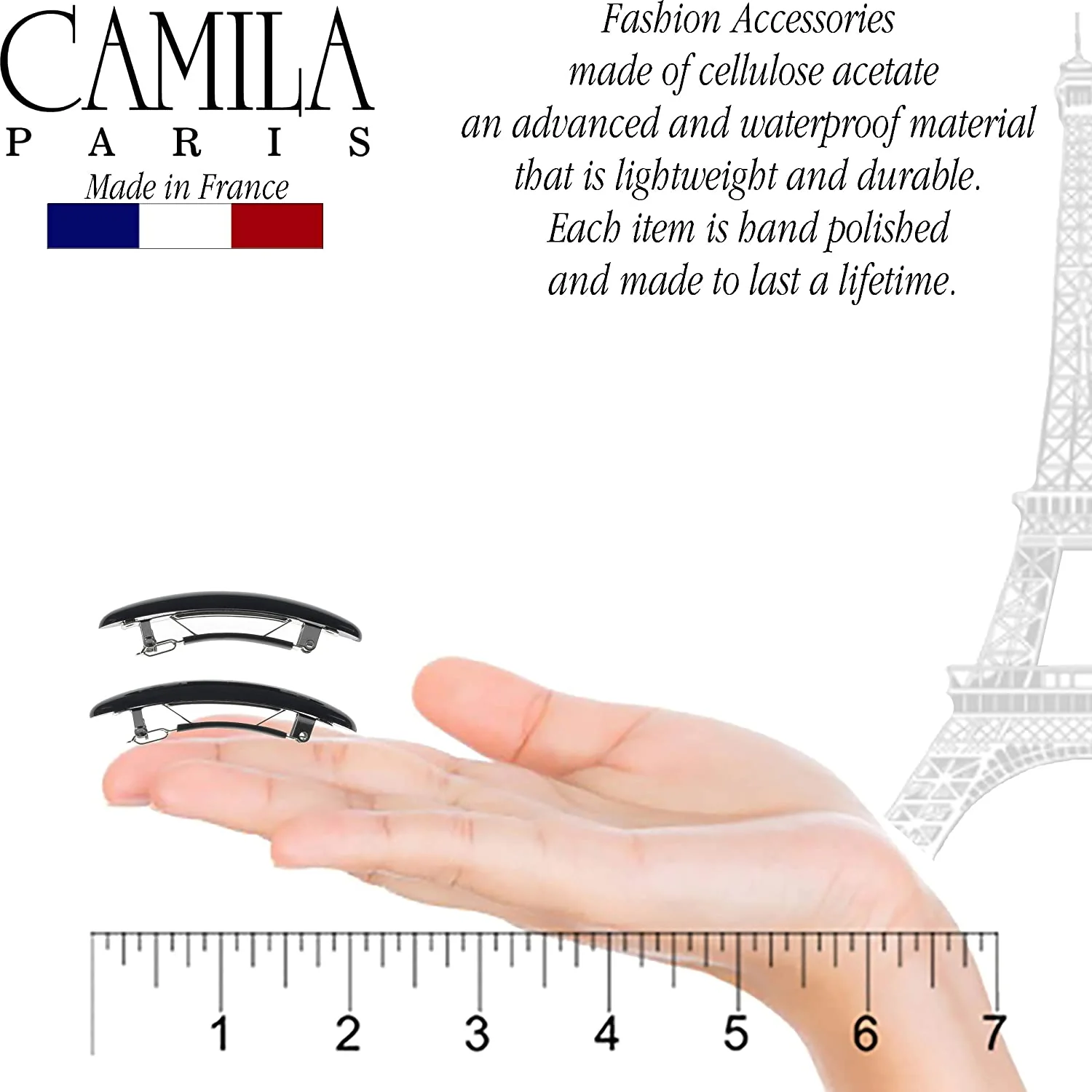 Camila Paris Hair Barrettes CP1438 - Image 6