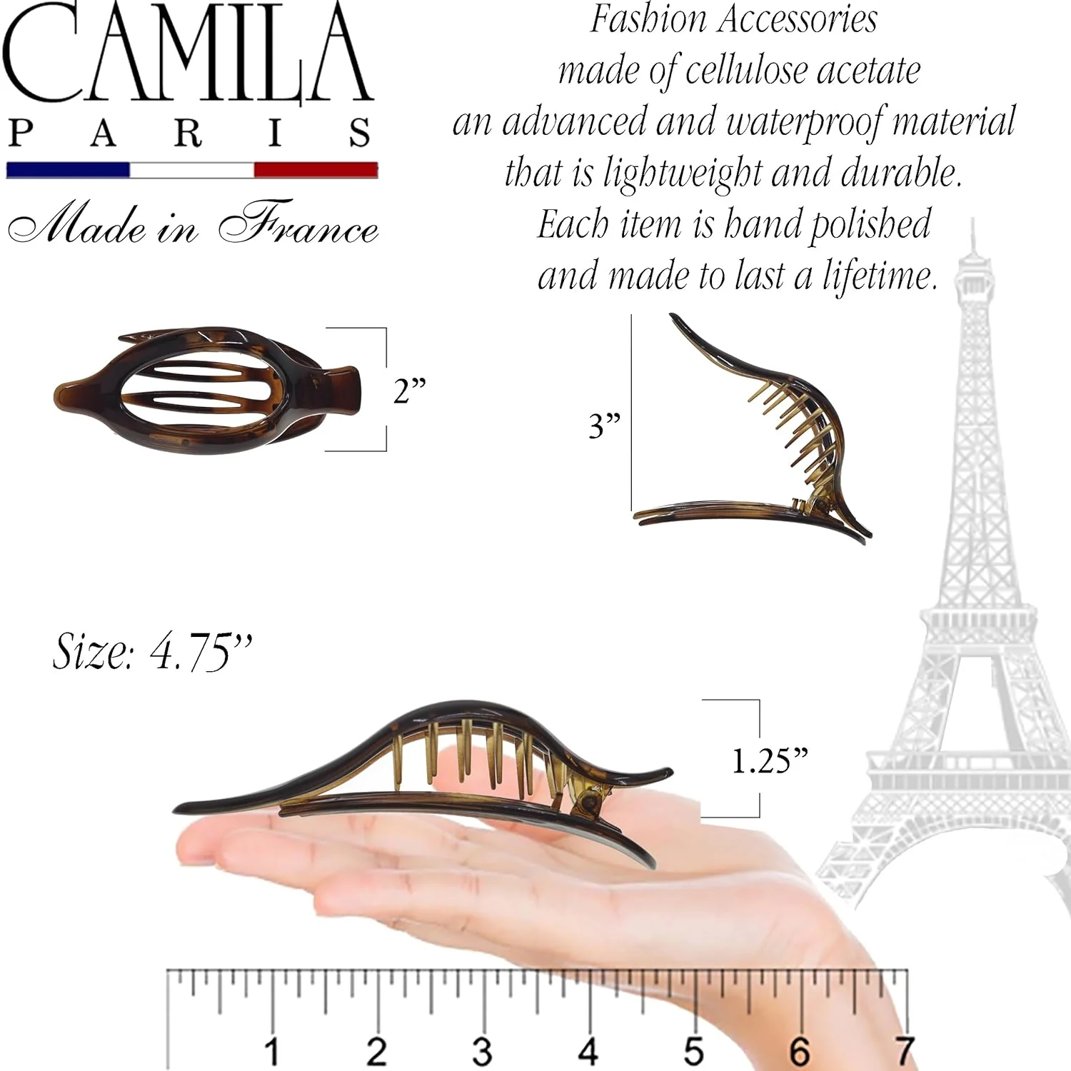Camila Paris Hair Clips CP2372 - Image 3