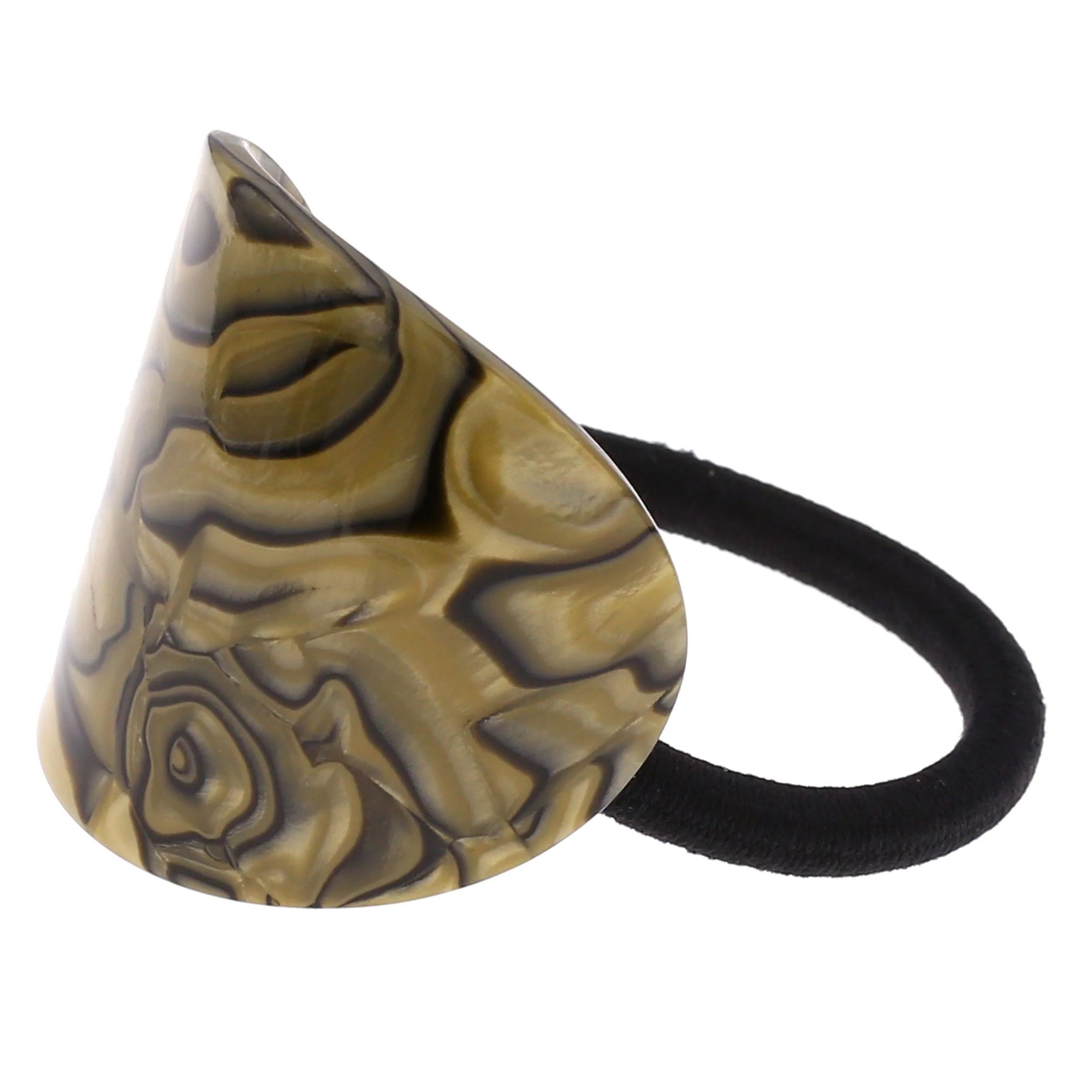 Camila Paris Hair Accessories Handmade Oval Ponytail Hair Tie - Image 5