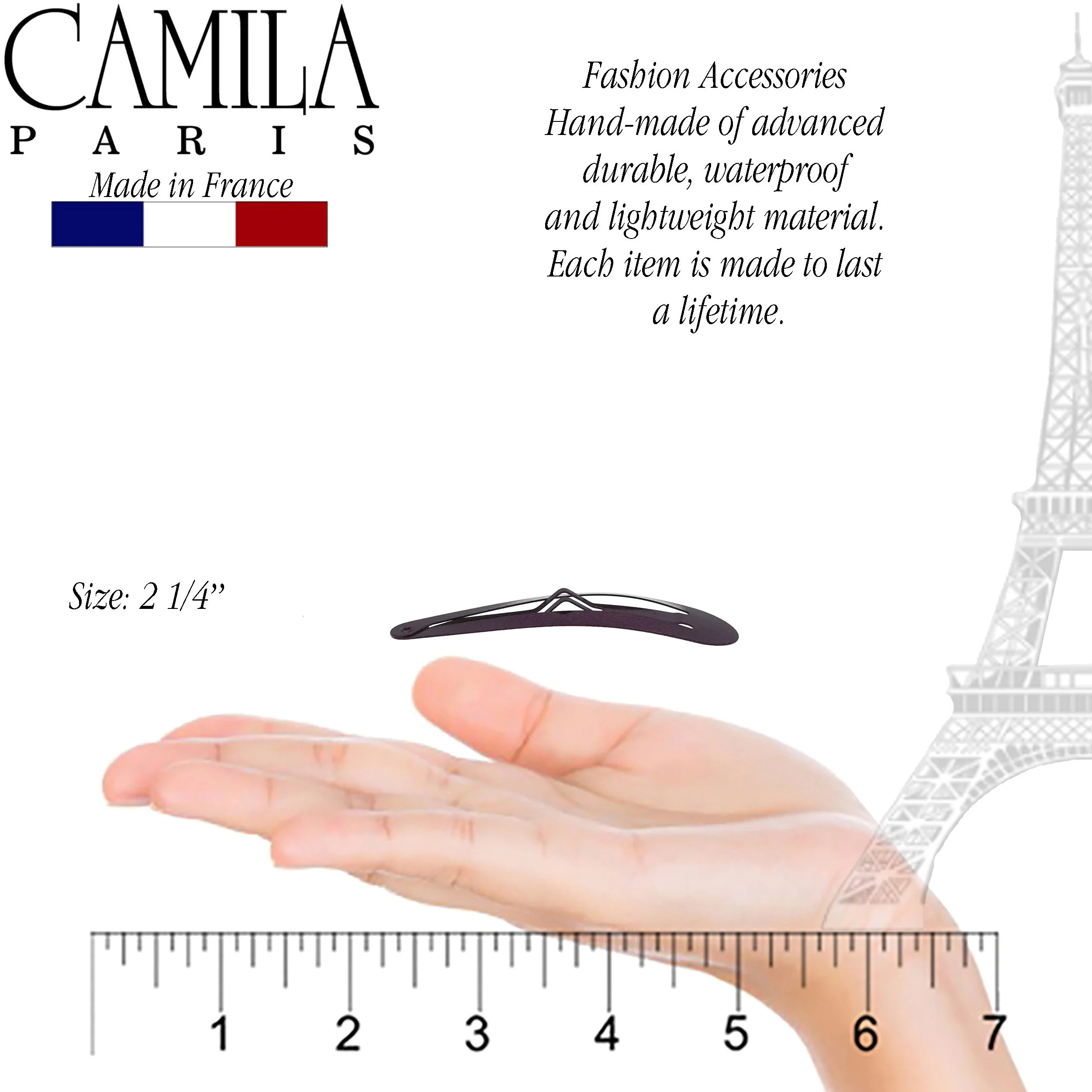 Camila Paris Metal Snap Clip - Image 10