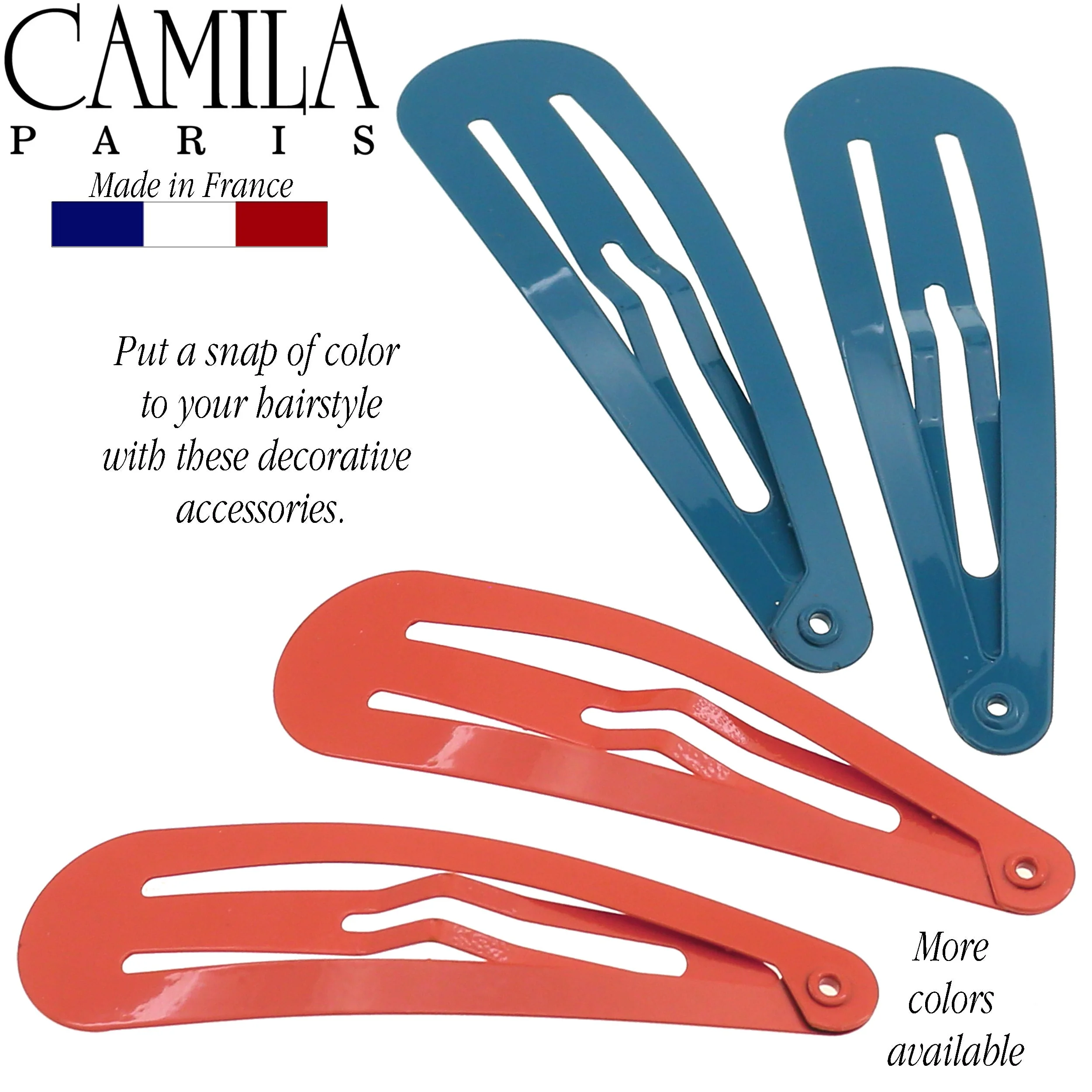 Camila Paris Metal Snap Clip - Image 3
