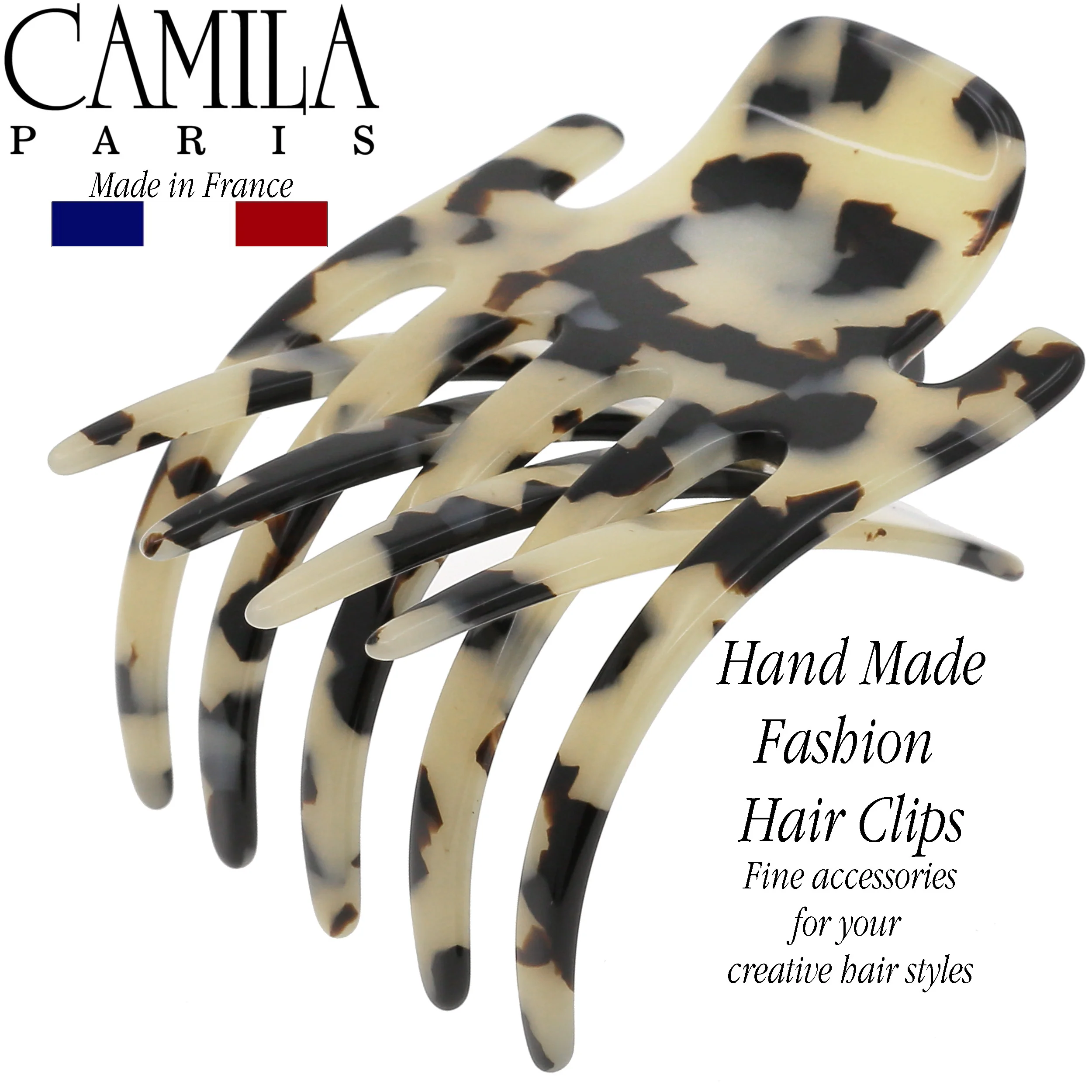 Camila Paris Mimi Long Tooth Hair Clip - Image 10